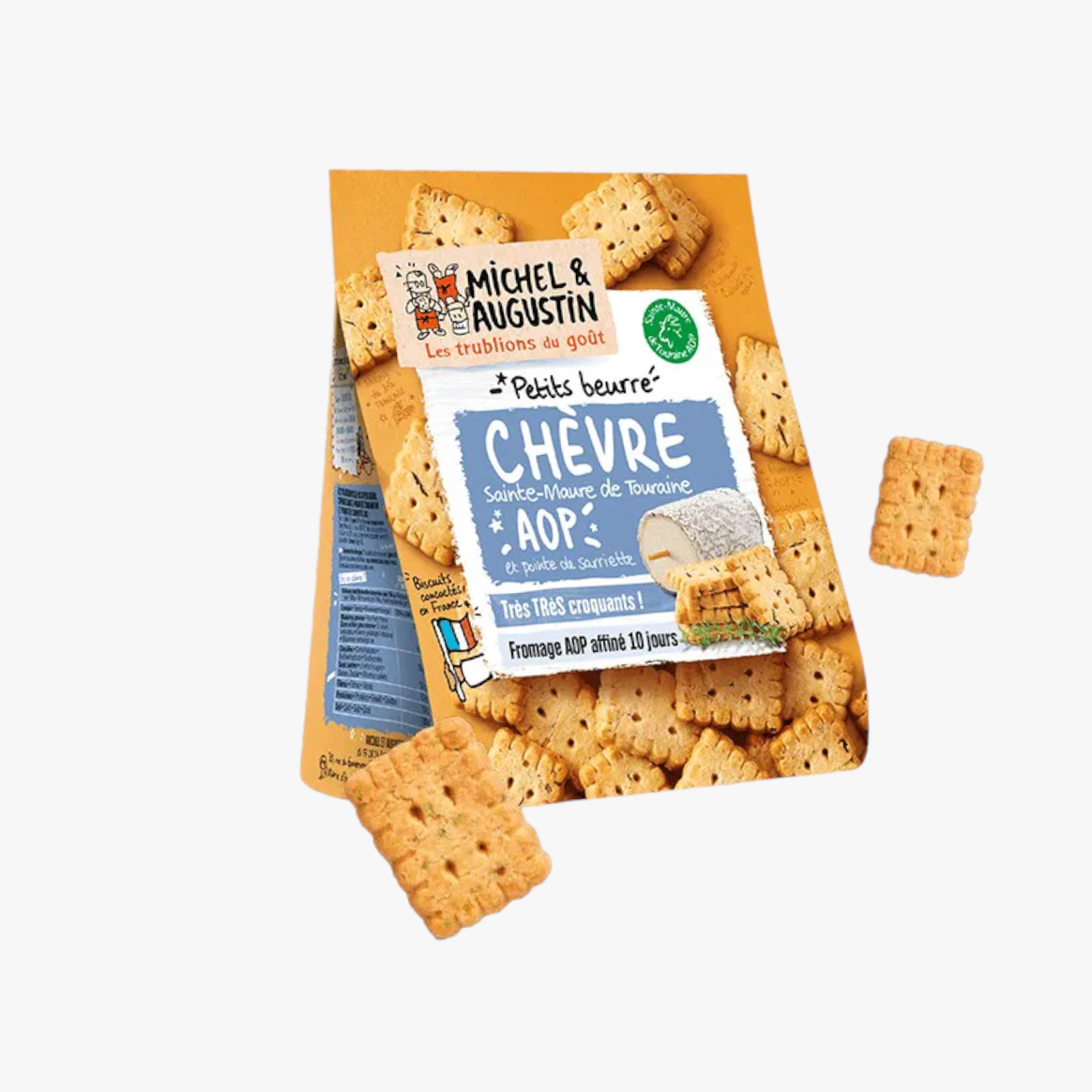 Small goat cheese aperitif butter cookies