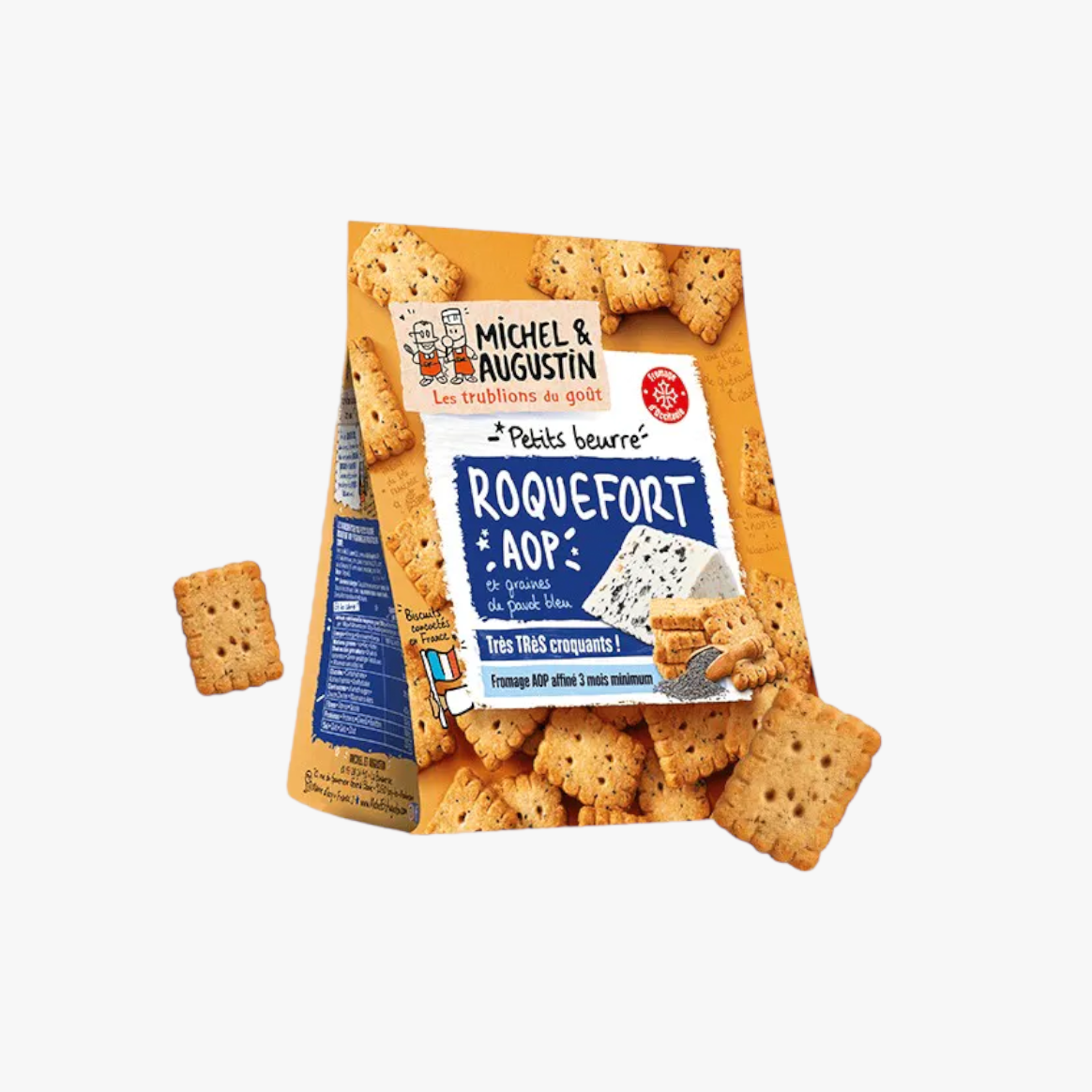 Roquefort aperitif butter cookies