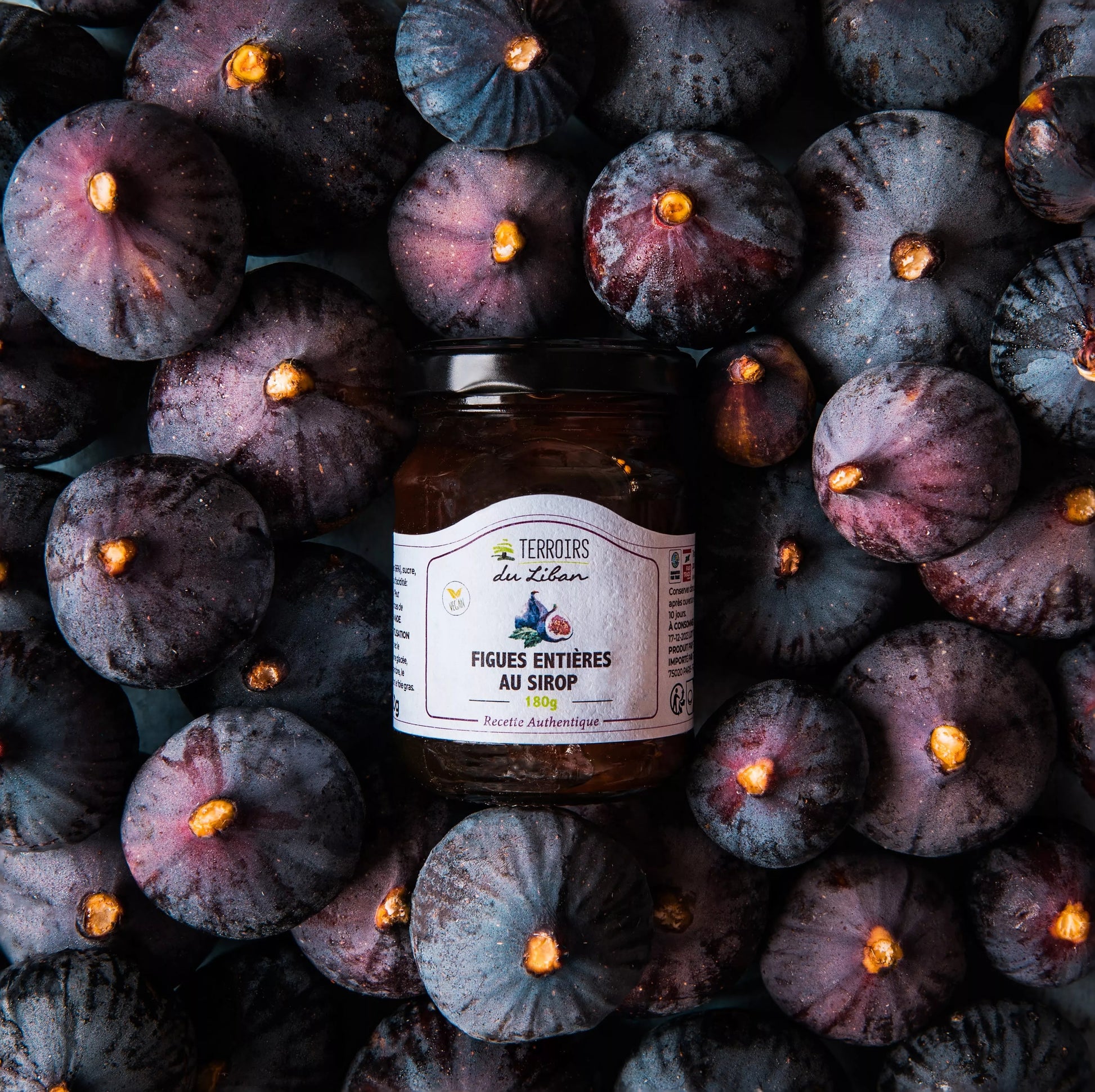 Figues entières au sirop
