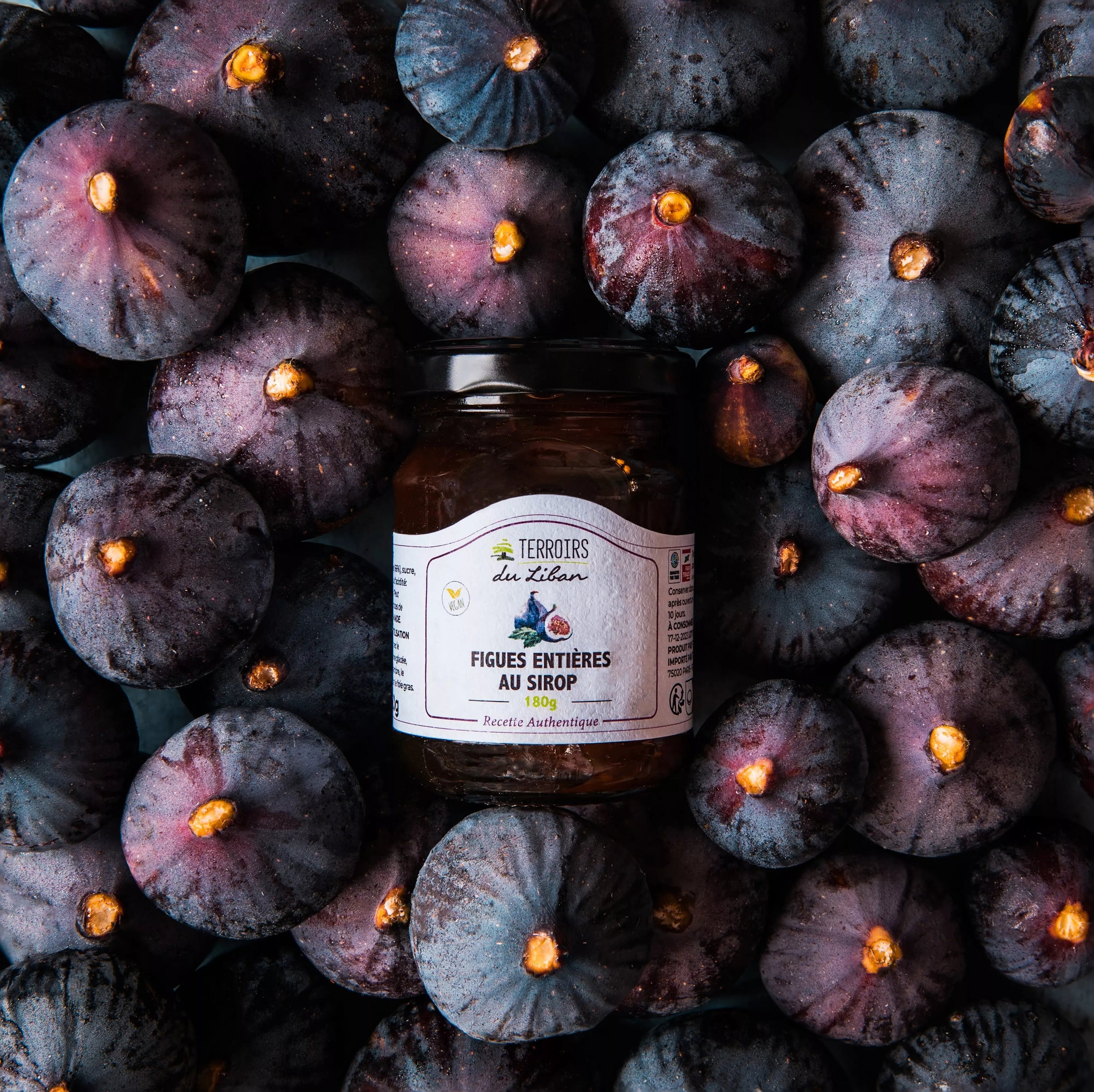 Figues entières au sirop