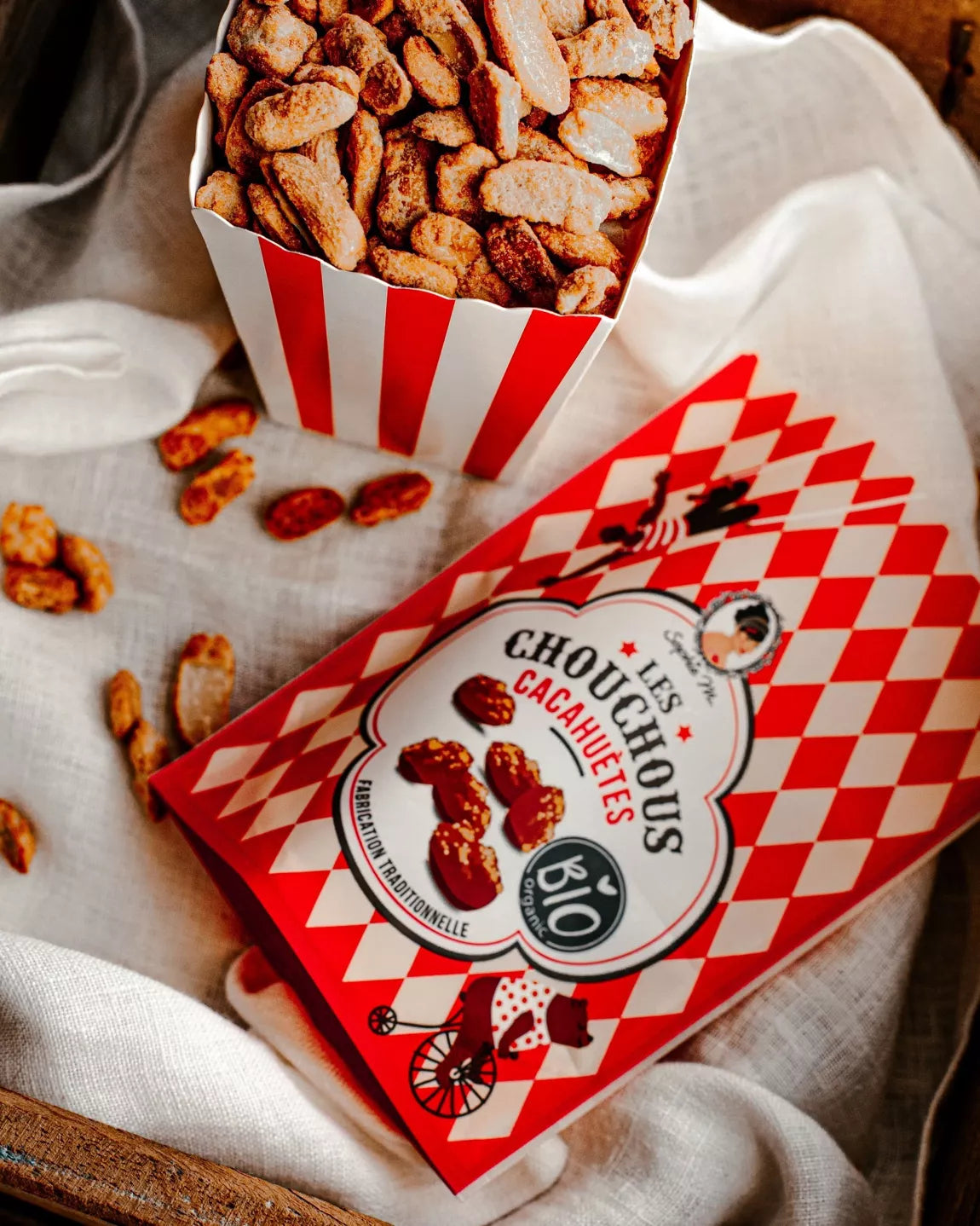 Les chouchous cacahuètes bio