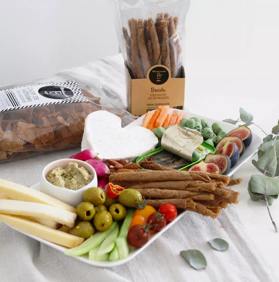 Gressins au sarrasin et romarin