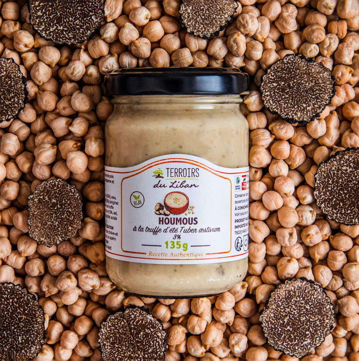 Houmous à la truffe d'été