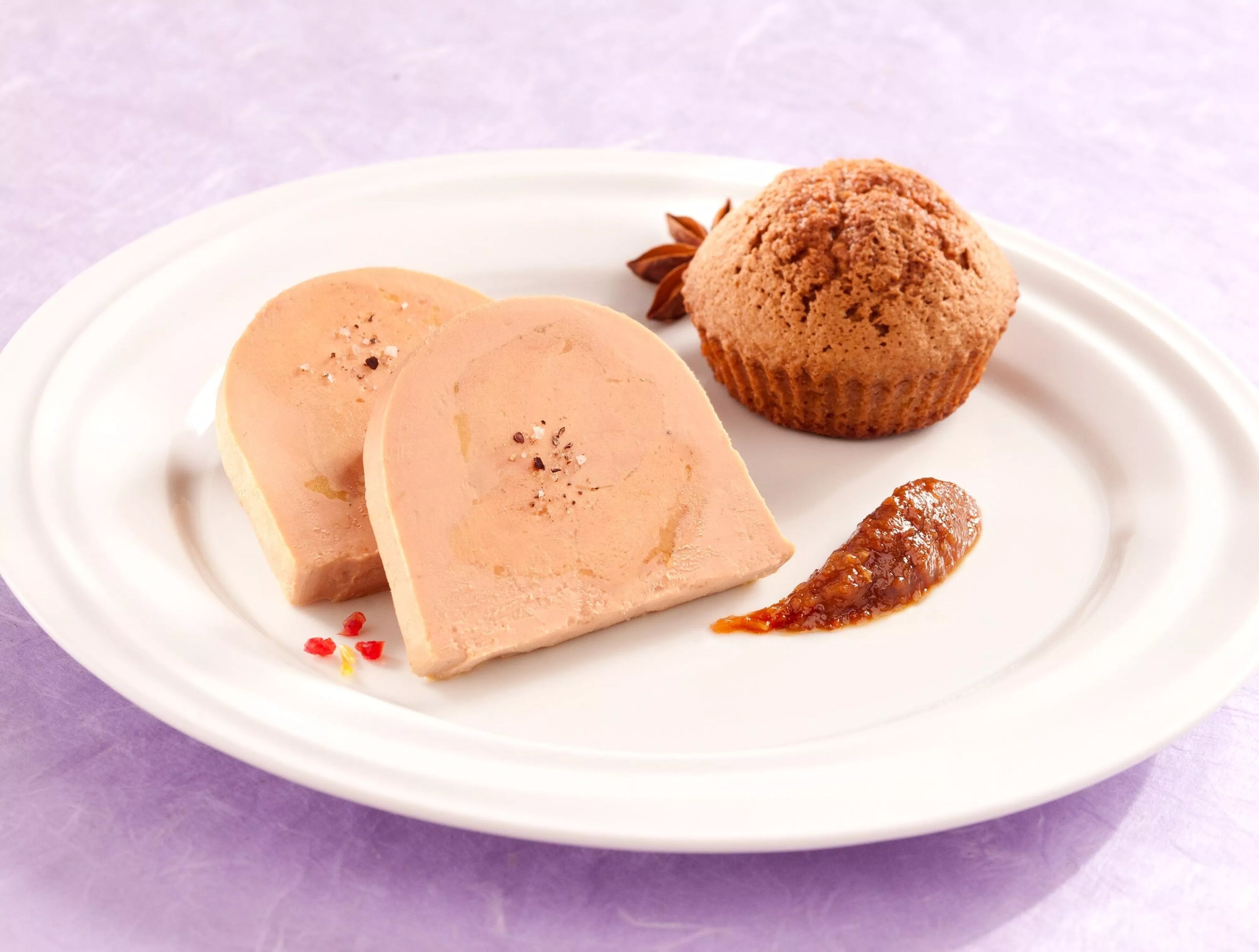 Bloc de Foie Gras de Canard - 2 tranches