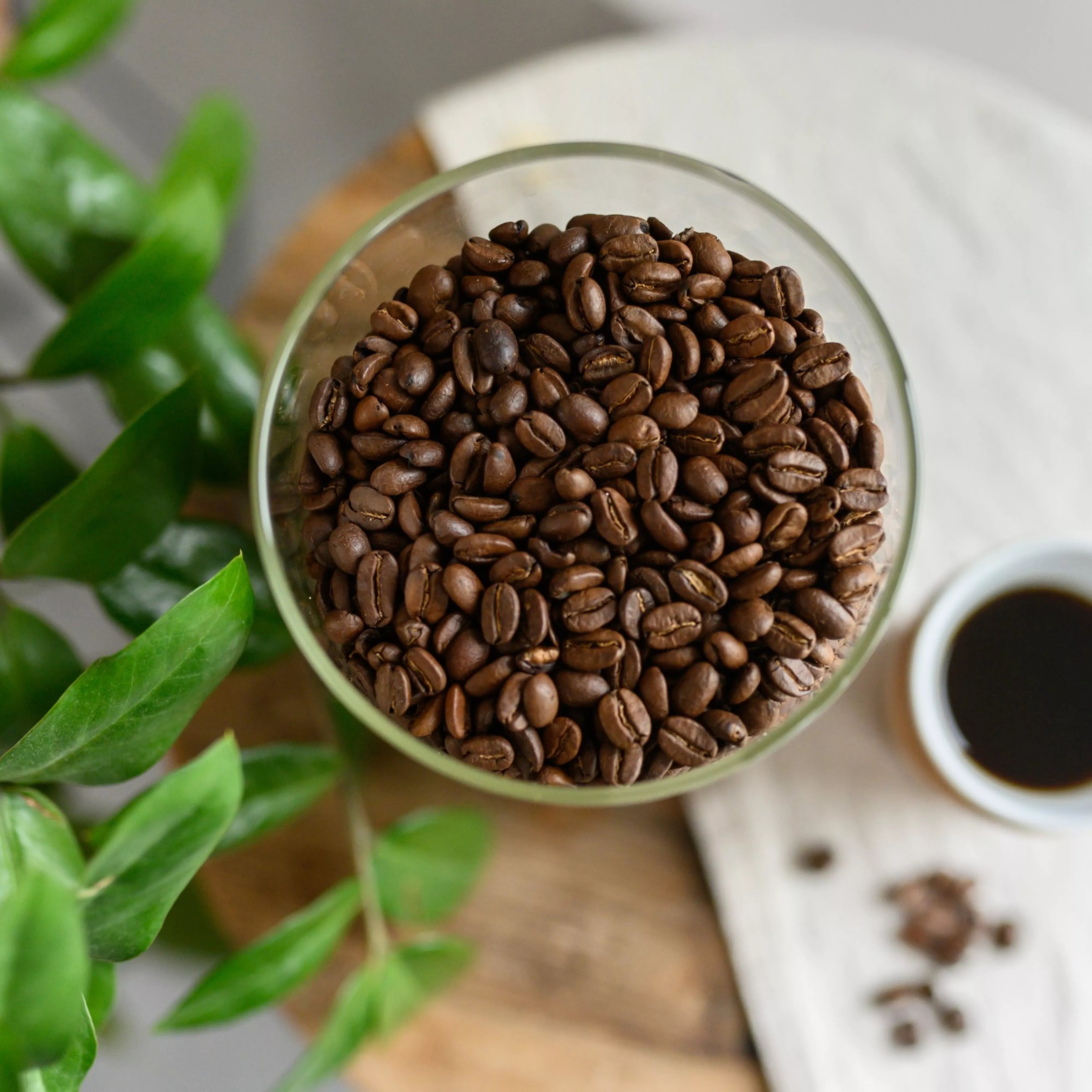 Café bio en Grains du Brésil et Mexique - délicat et fruité