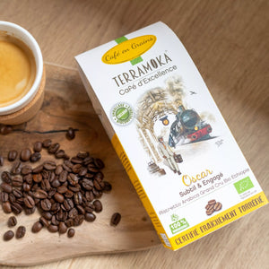 Café bio en grains d'Ethiopie - subtil et engagé