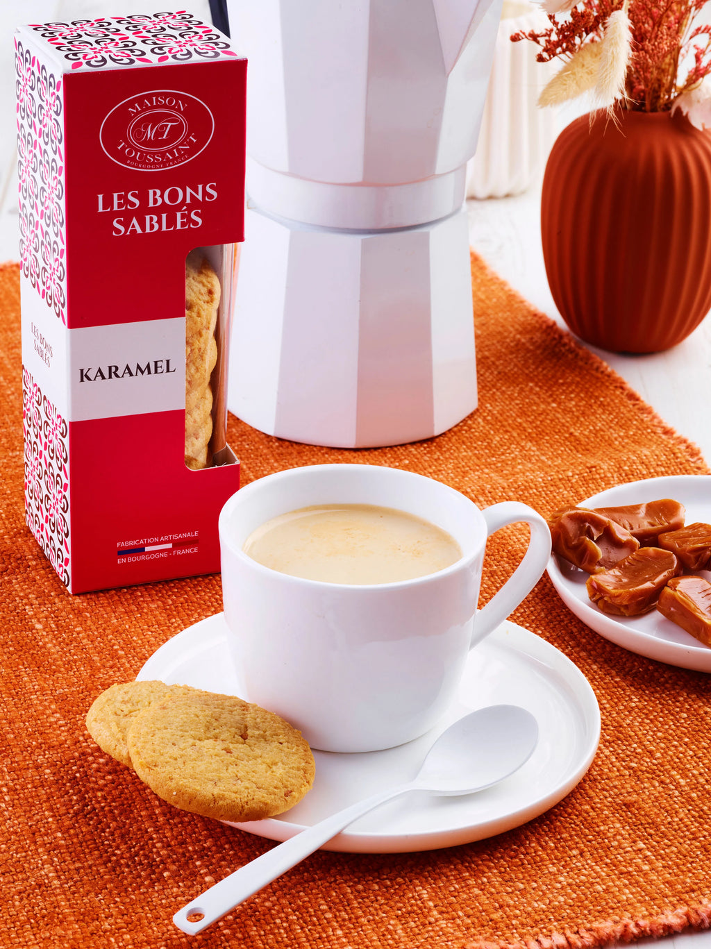 Les bons sablés karamel