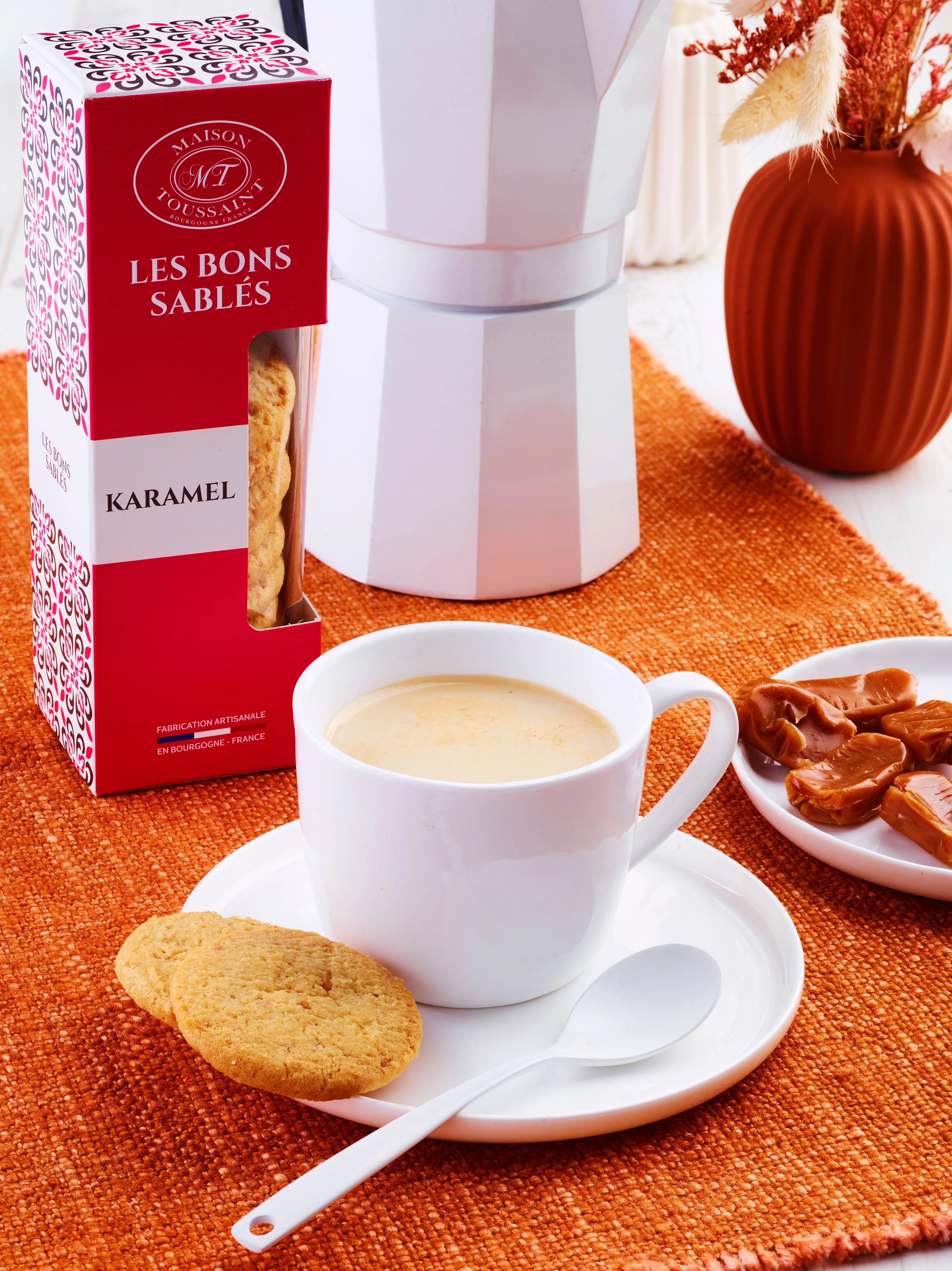 Les bons sablés karamel