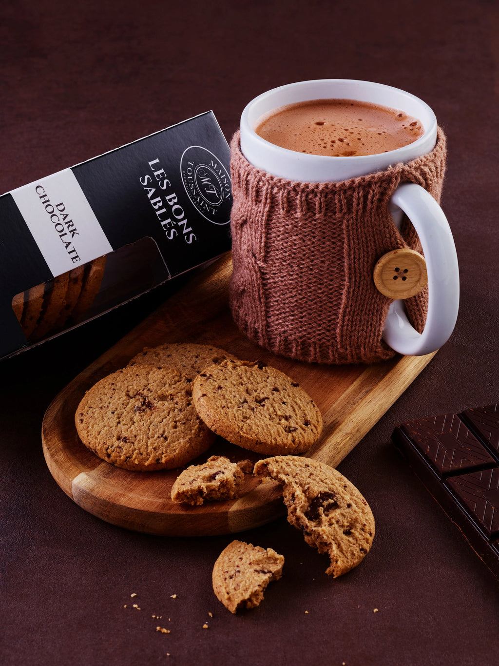 Les bons sablés dark chocolate