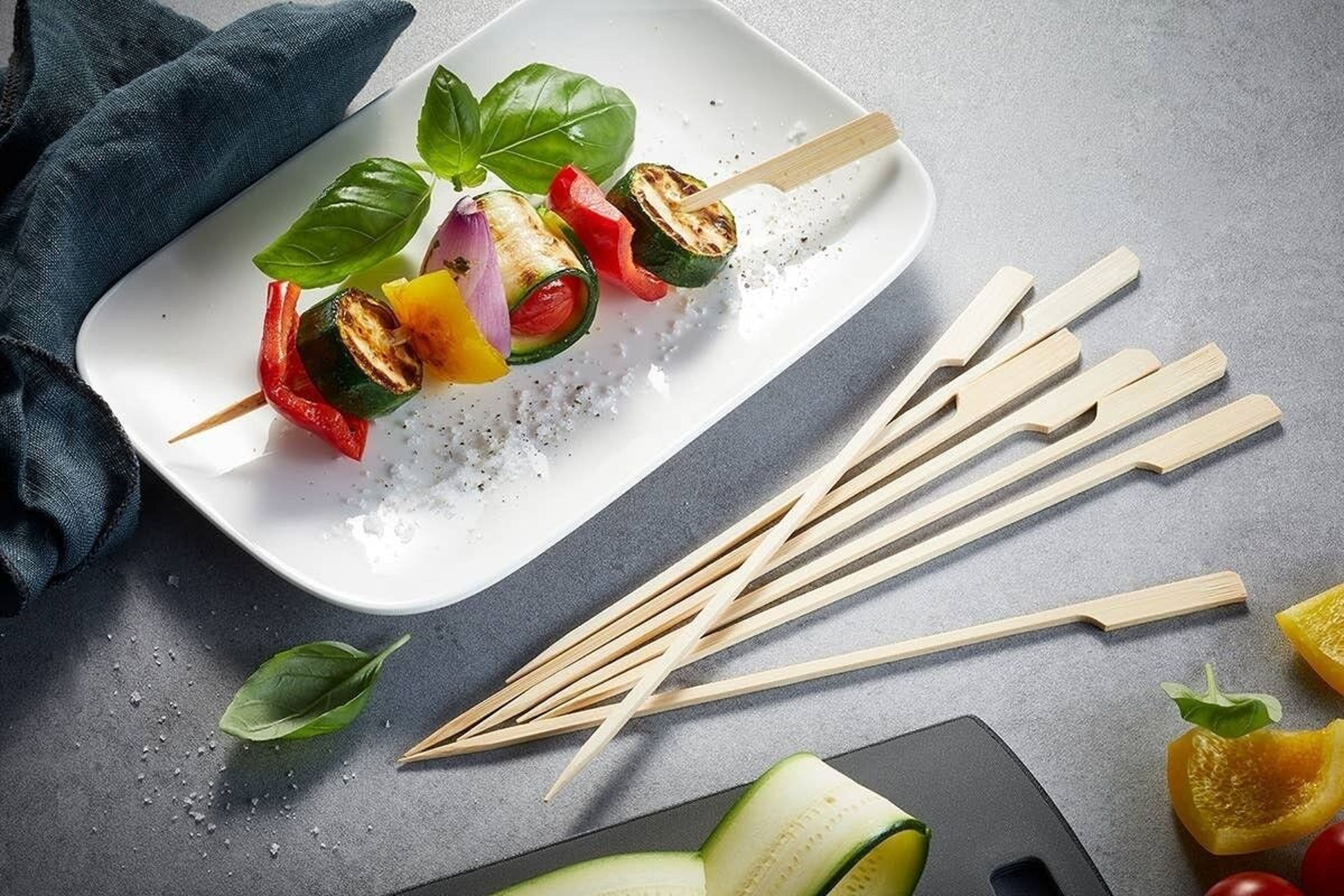Wooden skewers - 150 pieces