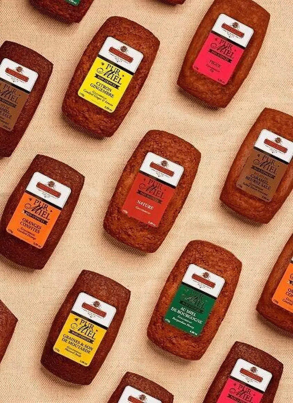 Pain d'épices pur miel citron gingembre