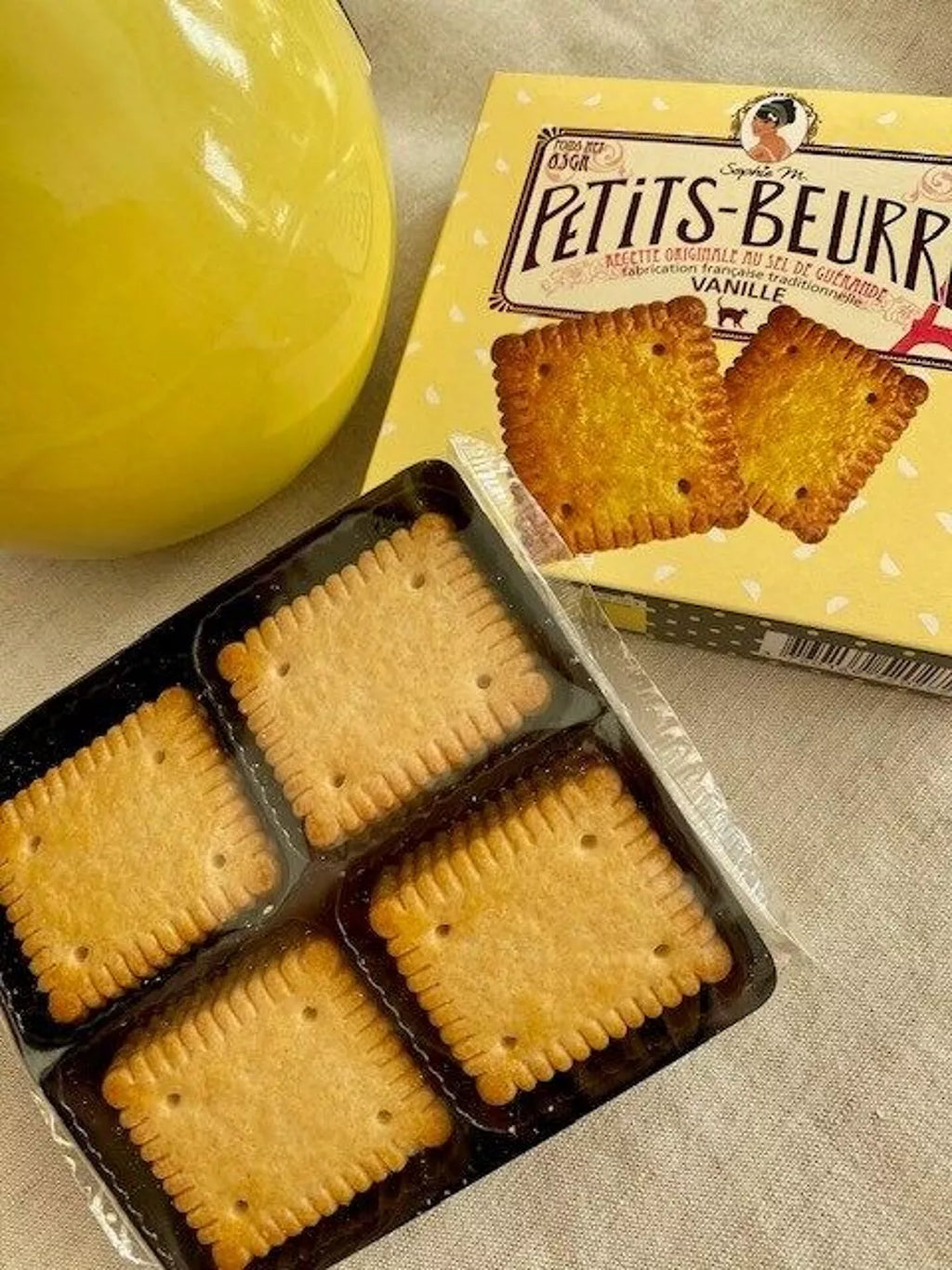 Les petits-beurre vanille