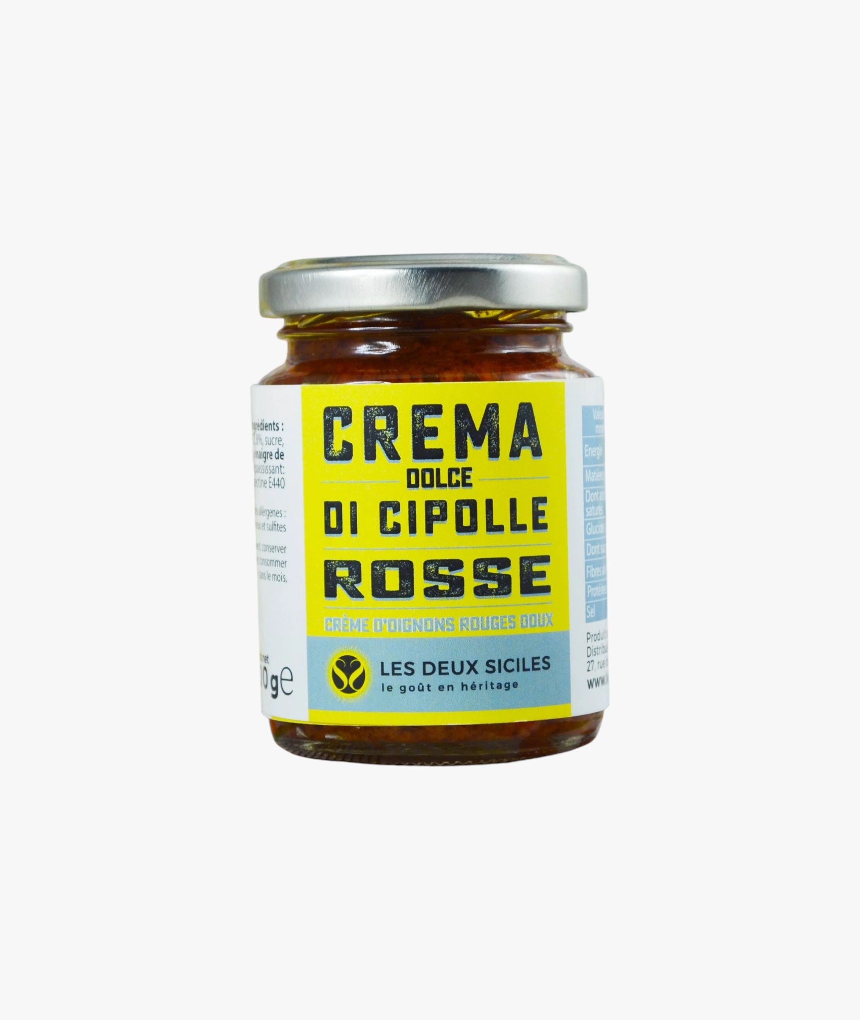 Crème d'oignon rouge