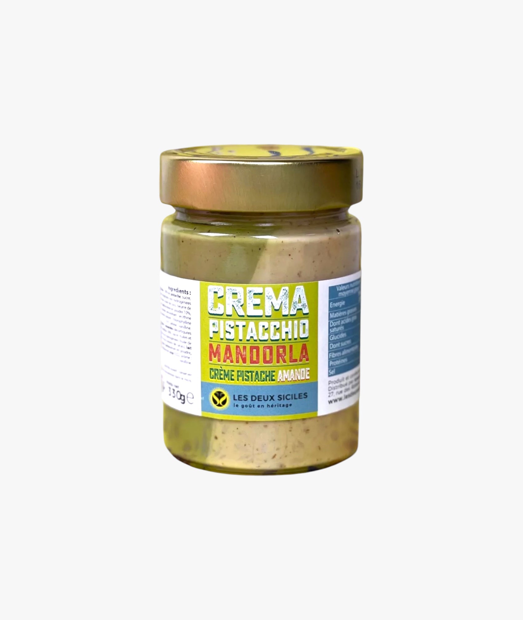 Crème de pistache et amande