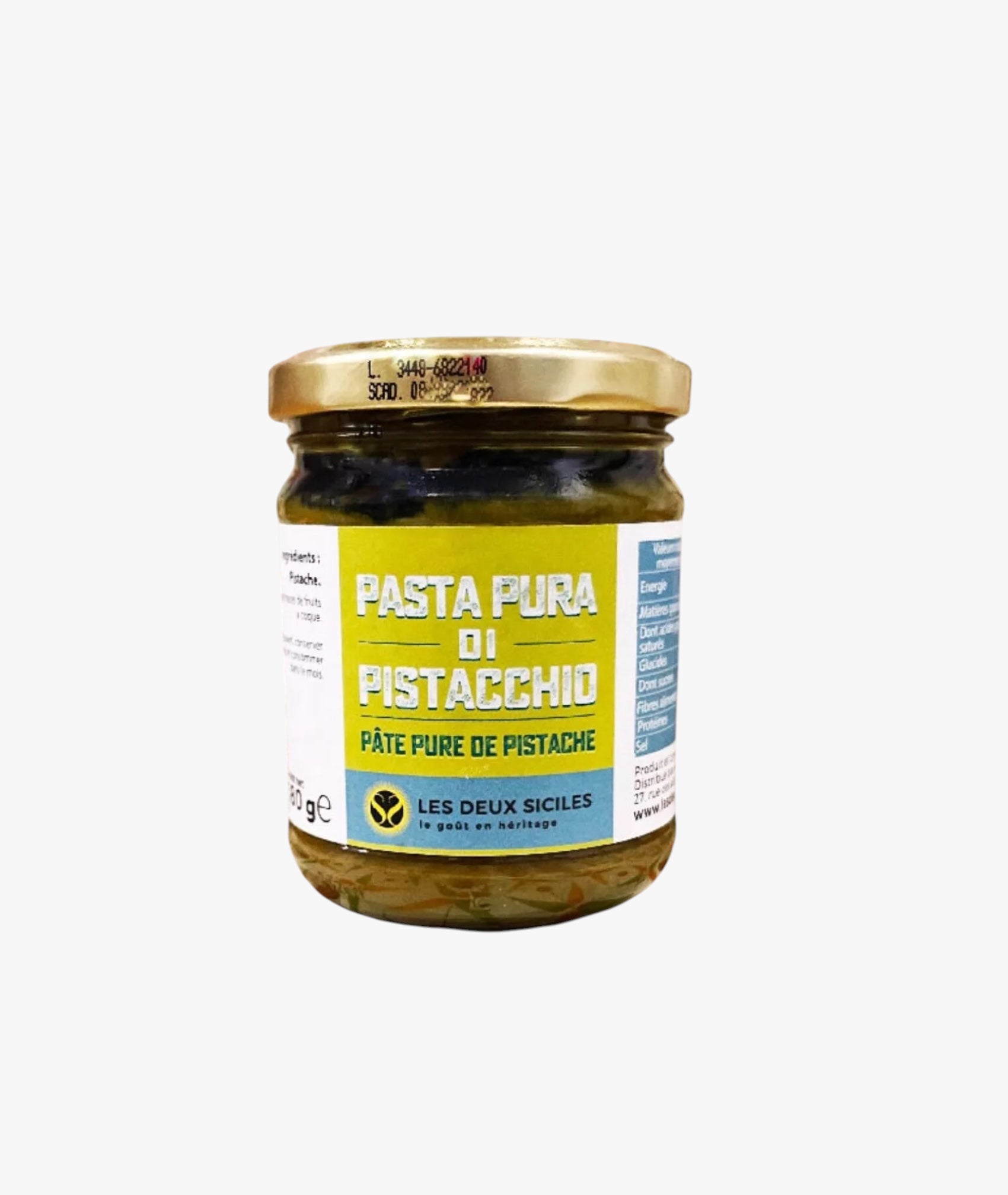 Pâte pure de pistache