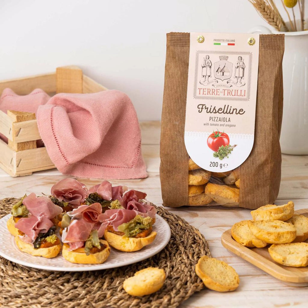 Friselline des Pouilles à la tomate et origan
