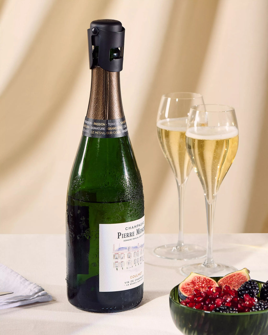 Bouchon Gard'Bulles métal