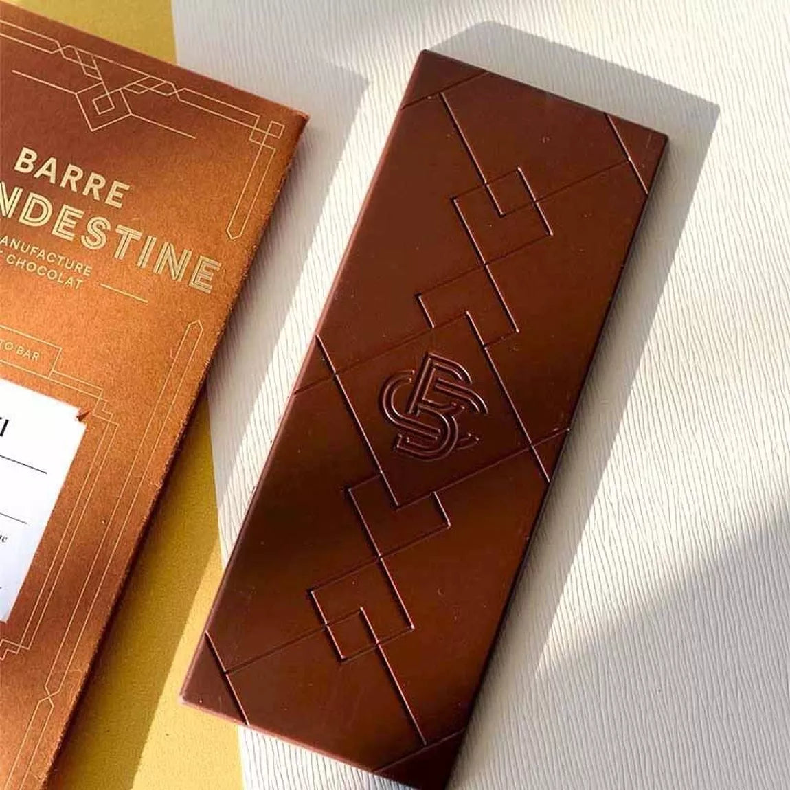 Tablette de chocolat noir 60% Tanzanie crème cajou - bean to bar