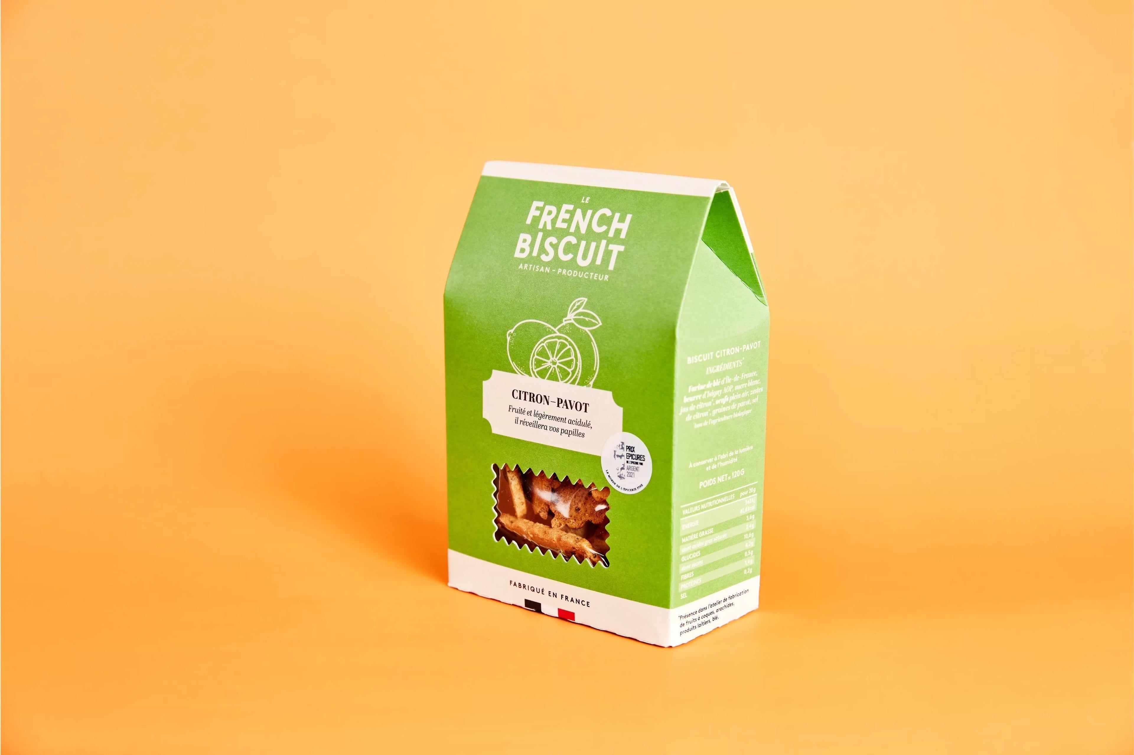 Biscuits citron pavot