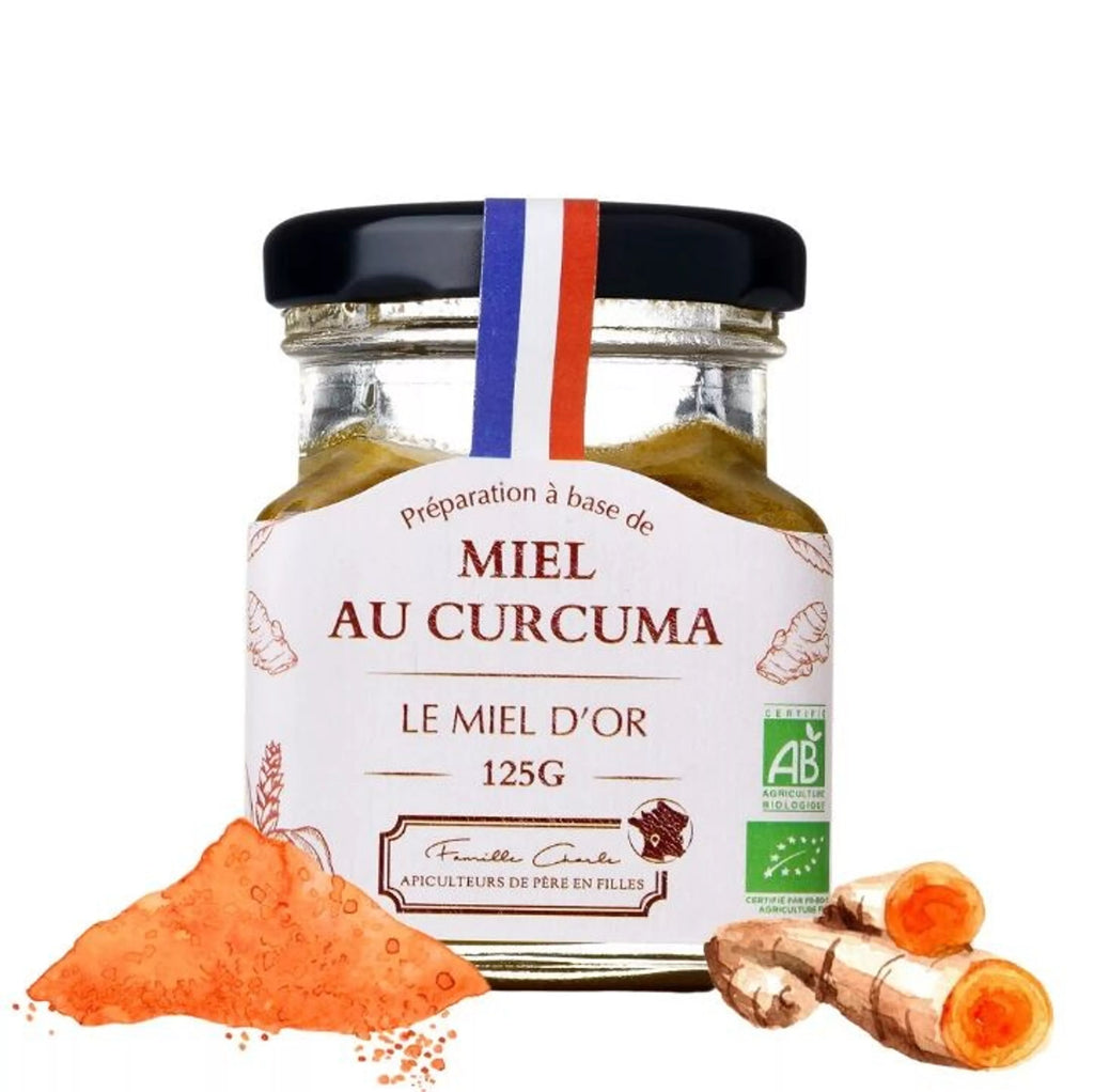 Miel au curcuma