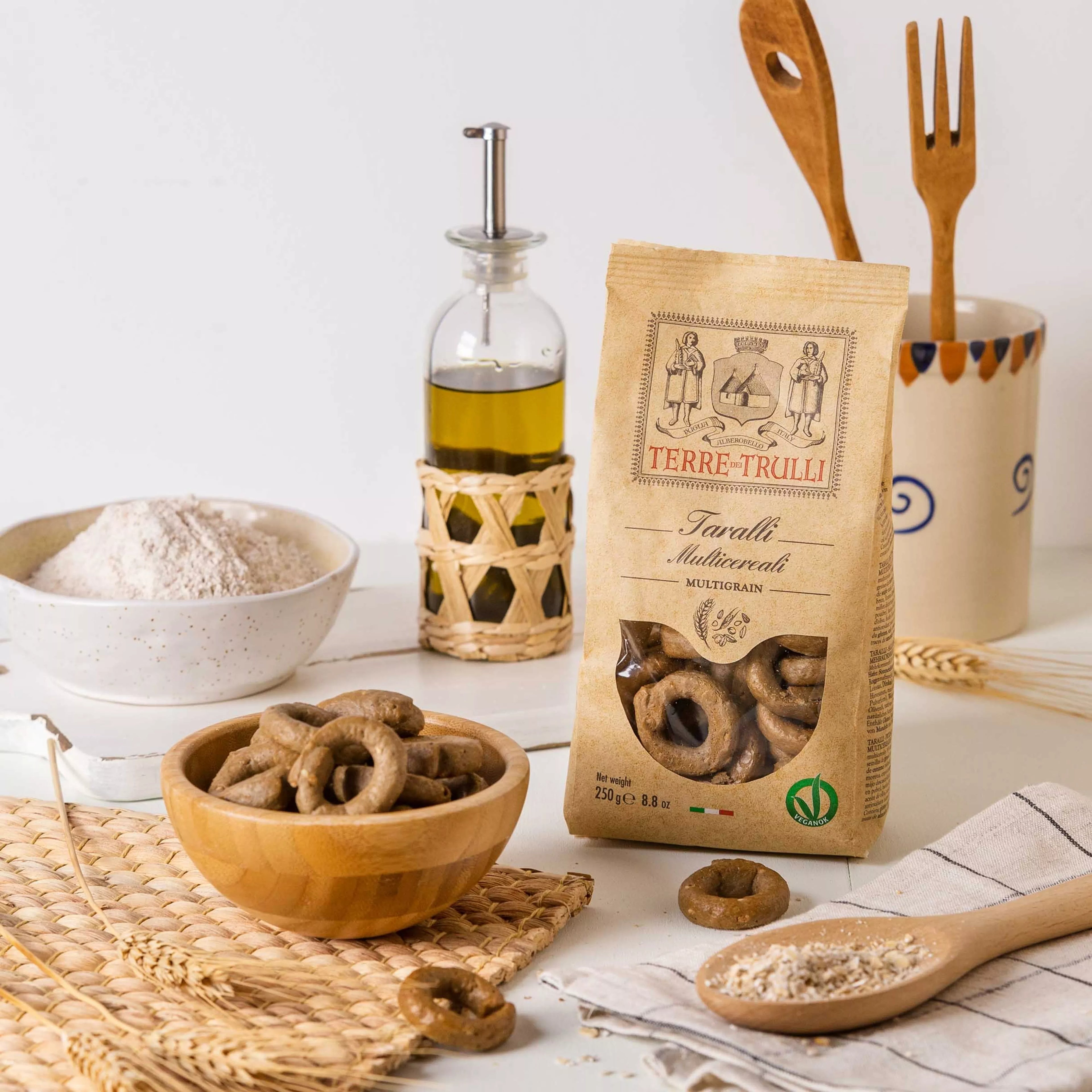 Taralli multicéréales et graines