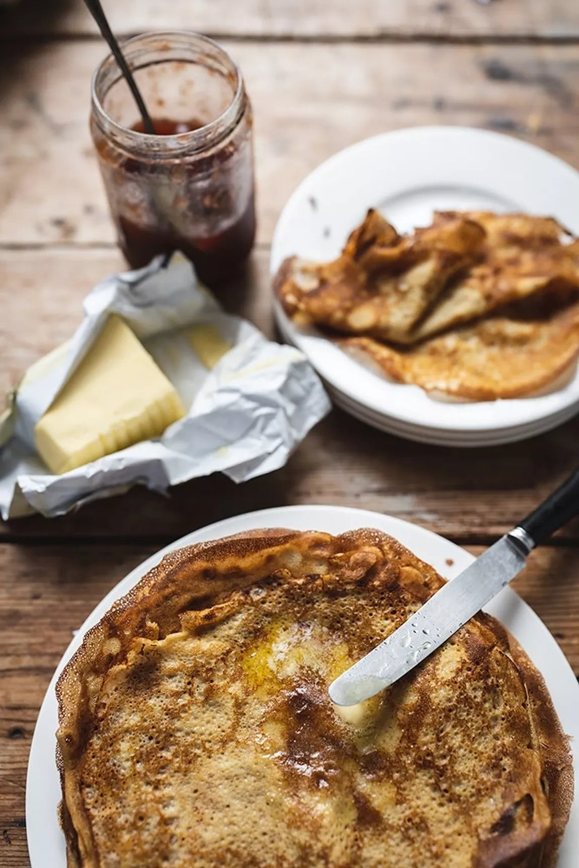 Préparation pour crêpes maison