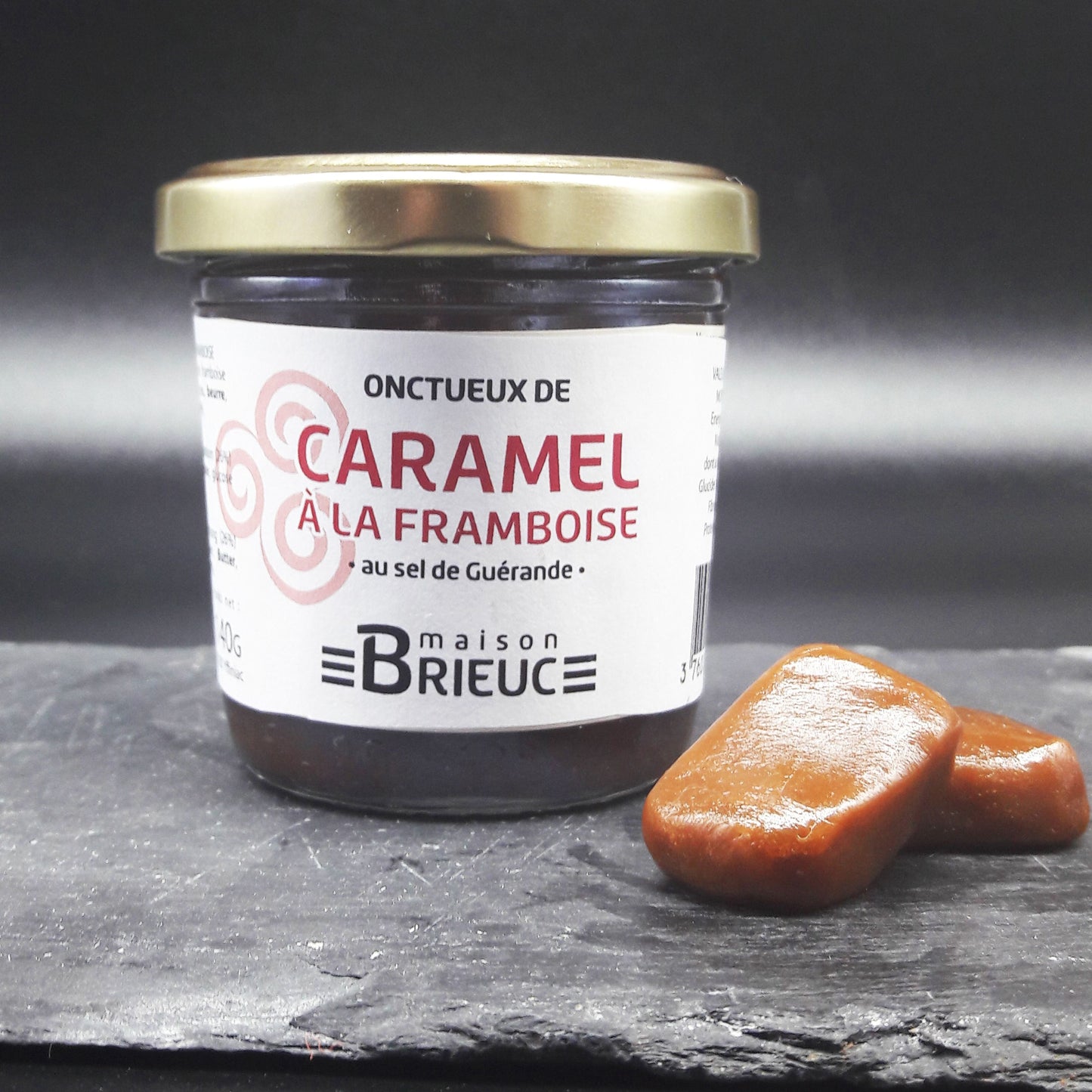 Onctueux de Caramel à la framboise