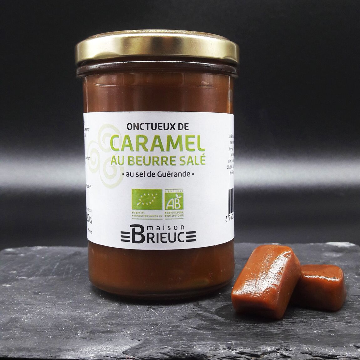 Onctueux de Caramel BIO au beurre salé au sel de Guérande