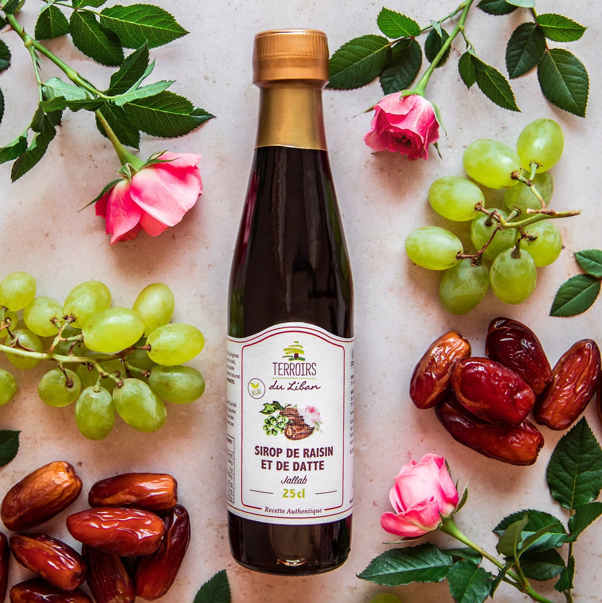 Sirop de raisin et de dattes