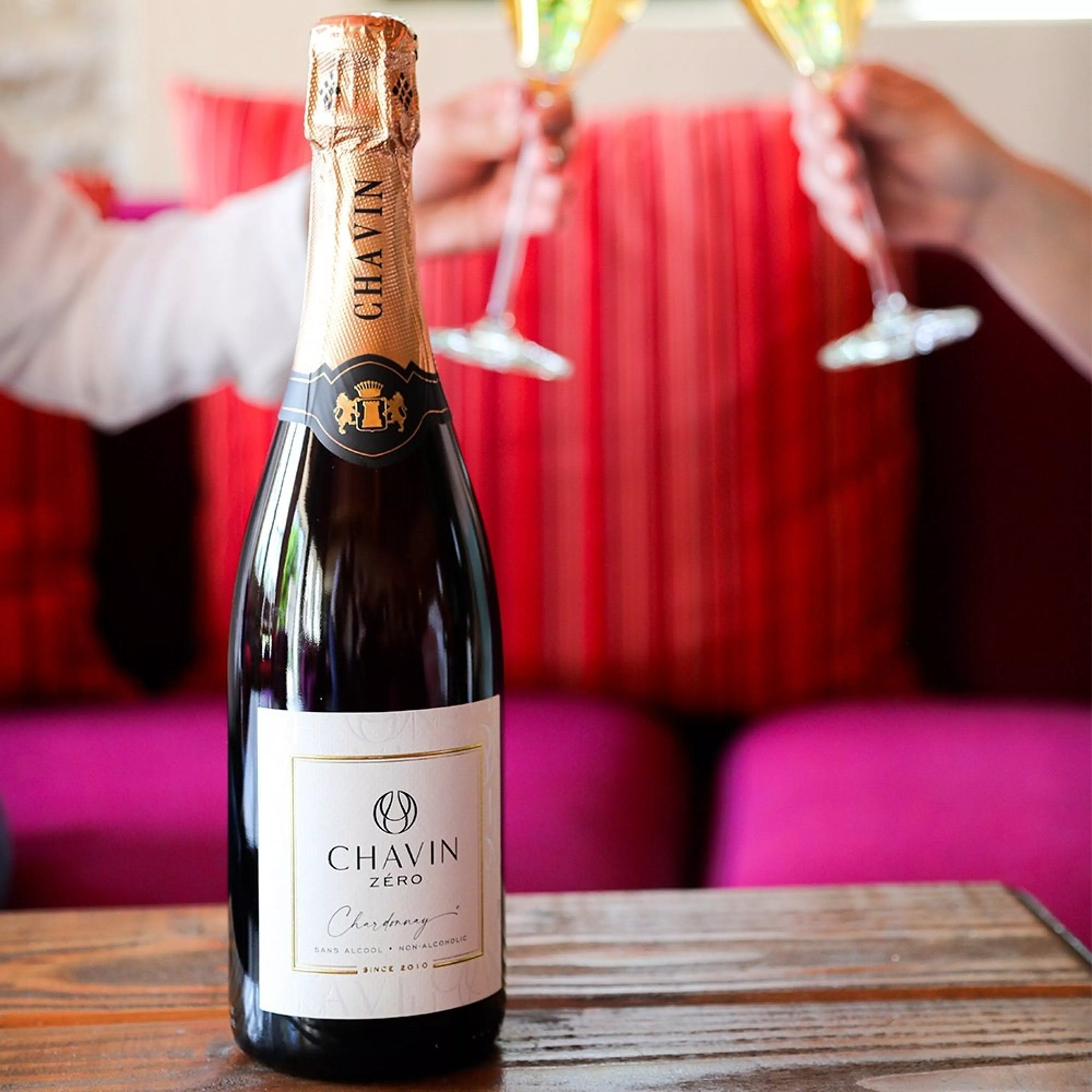 Chardonnay effervescent sans alcool