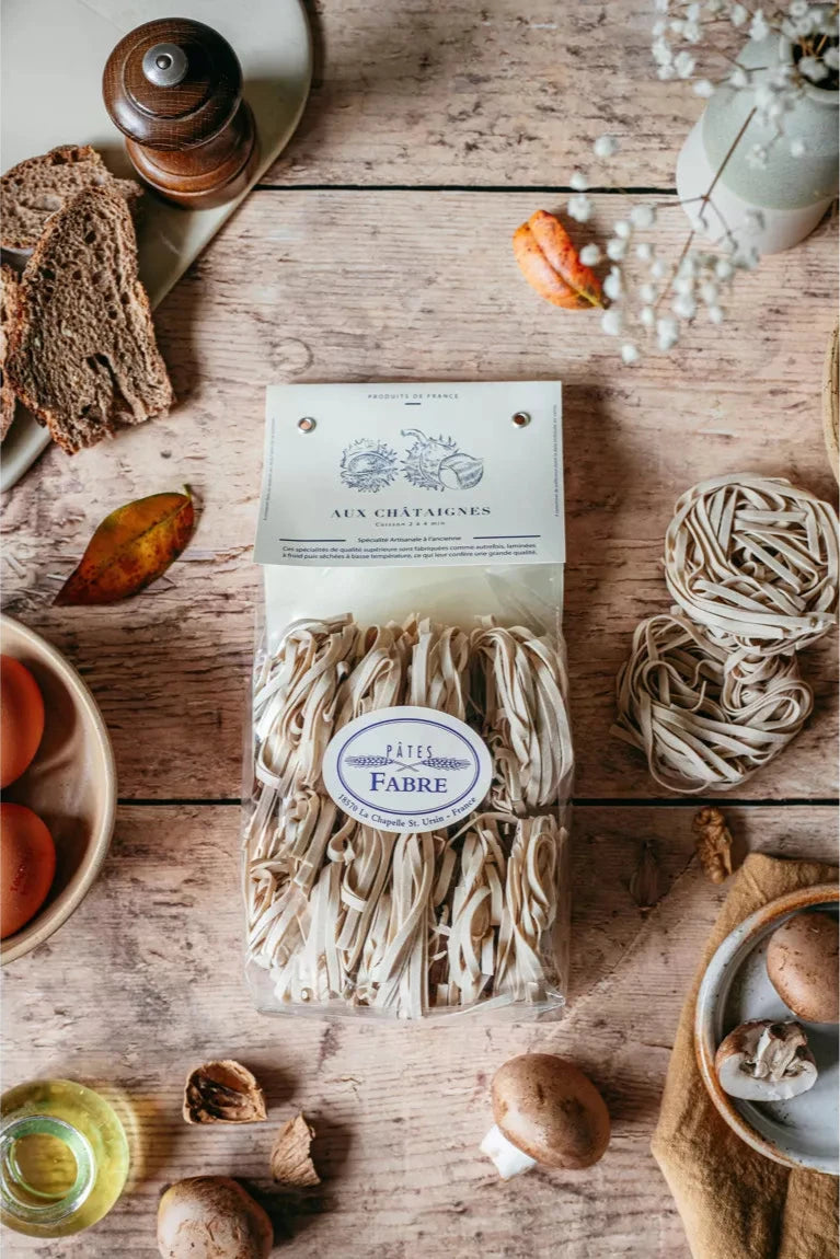 Tagliatelles aux châtaignes