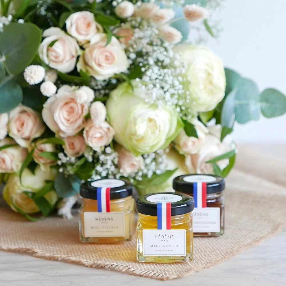 Box of fine French honeys