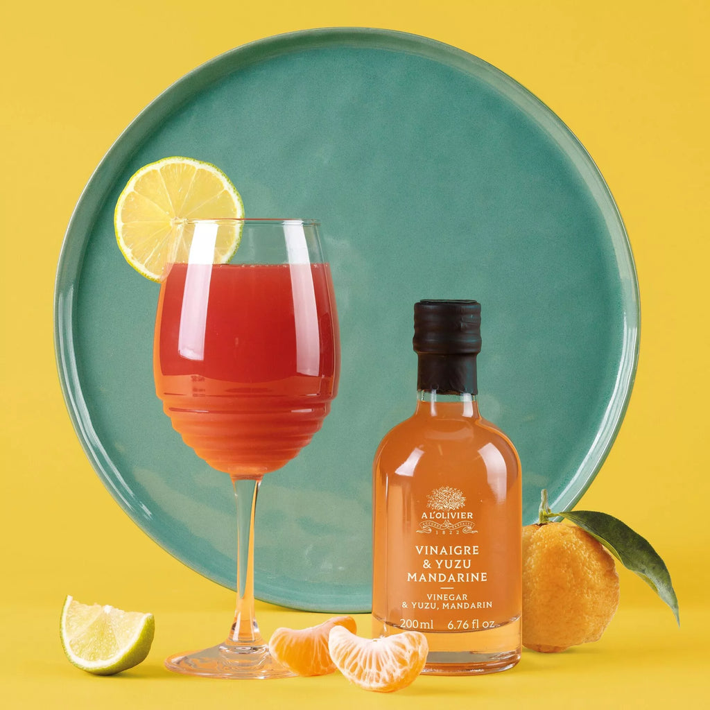 Vinaigre et yuzu mandarine