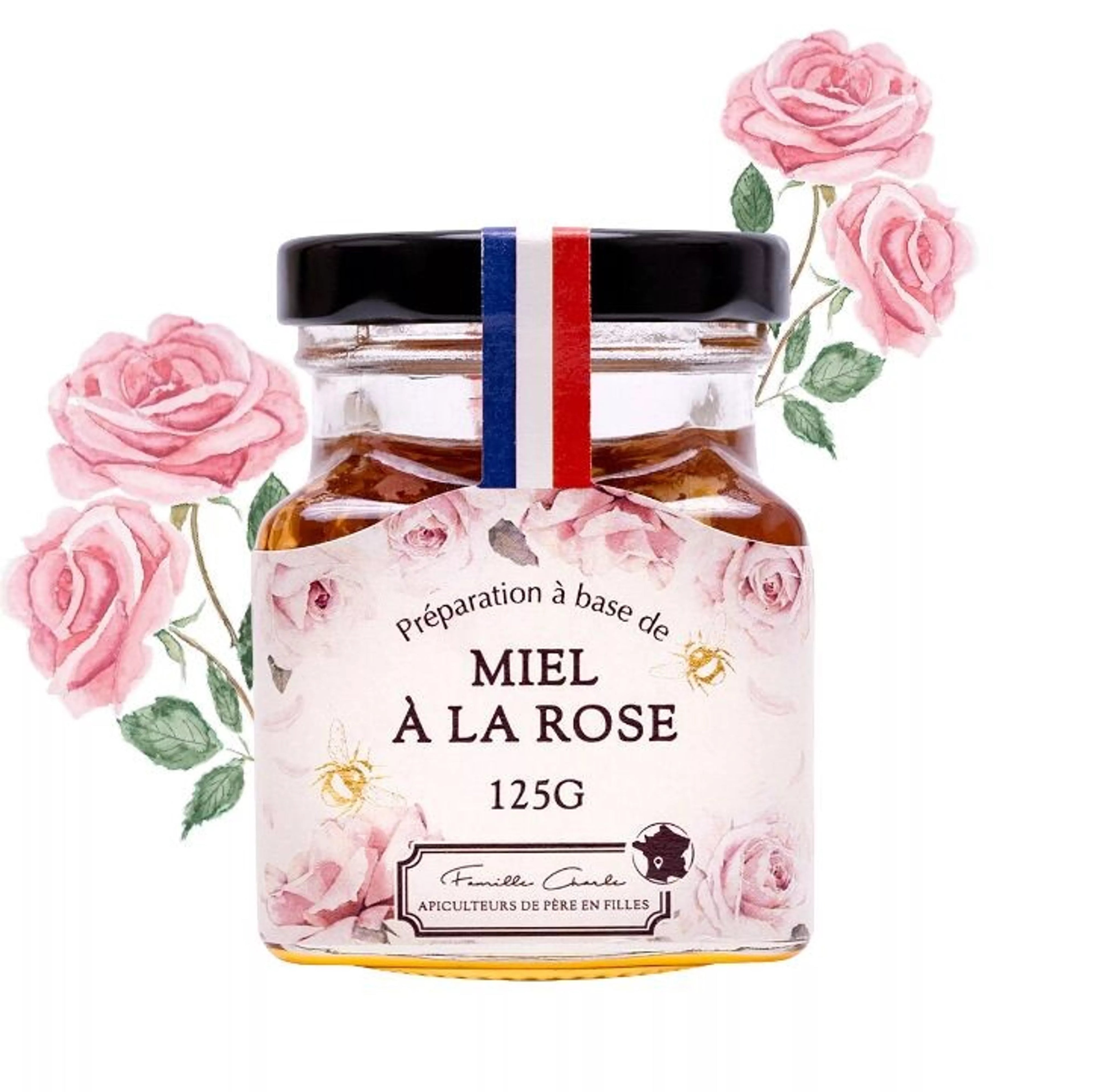 Miel à la rose de Grasse