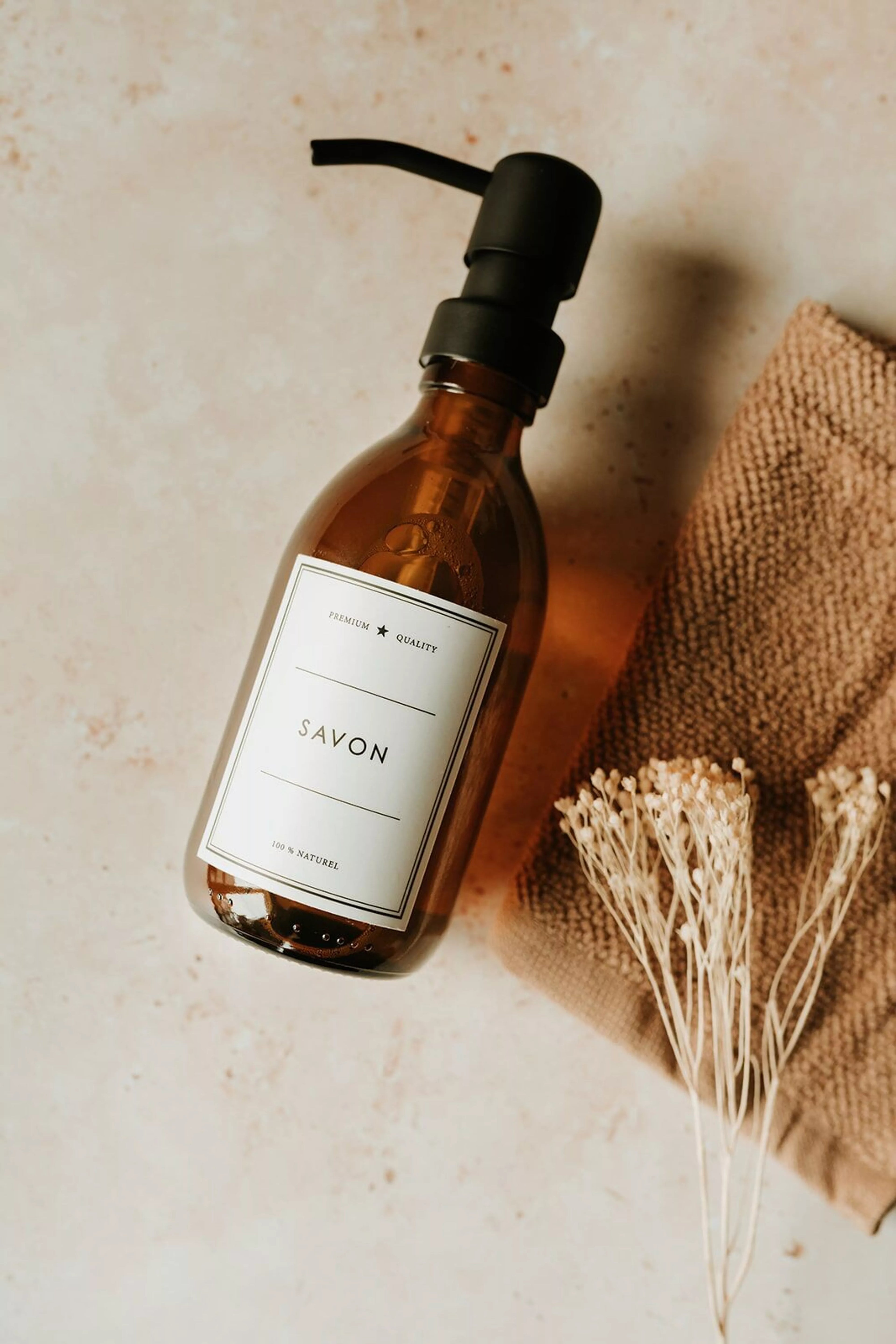 Flacon savon ambre 500ml