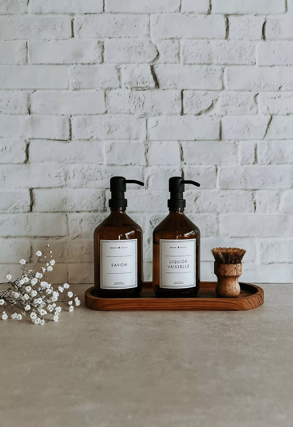 Flacon savon ambre 500ml