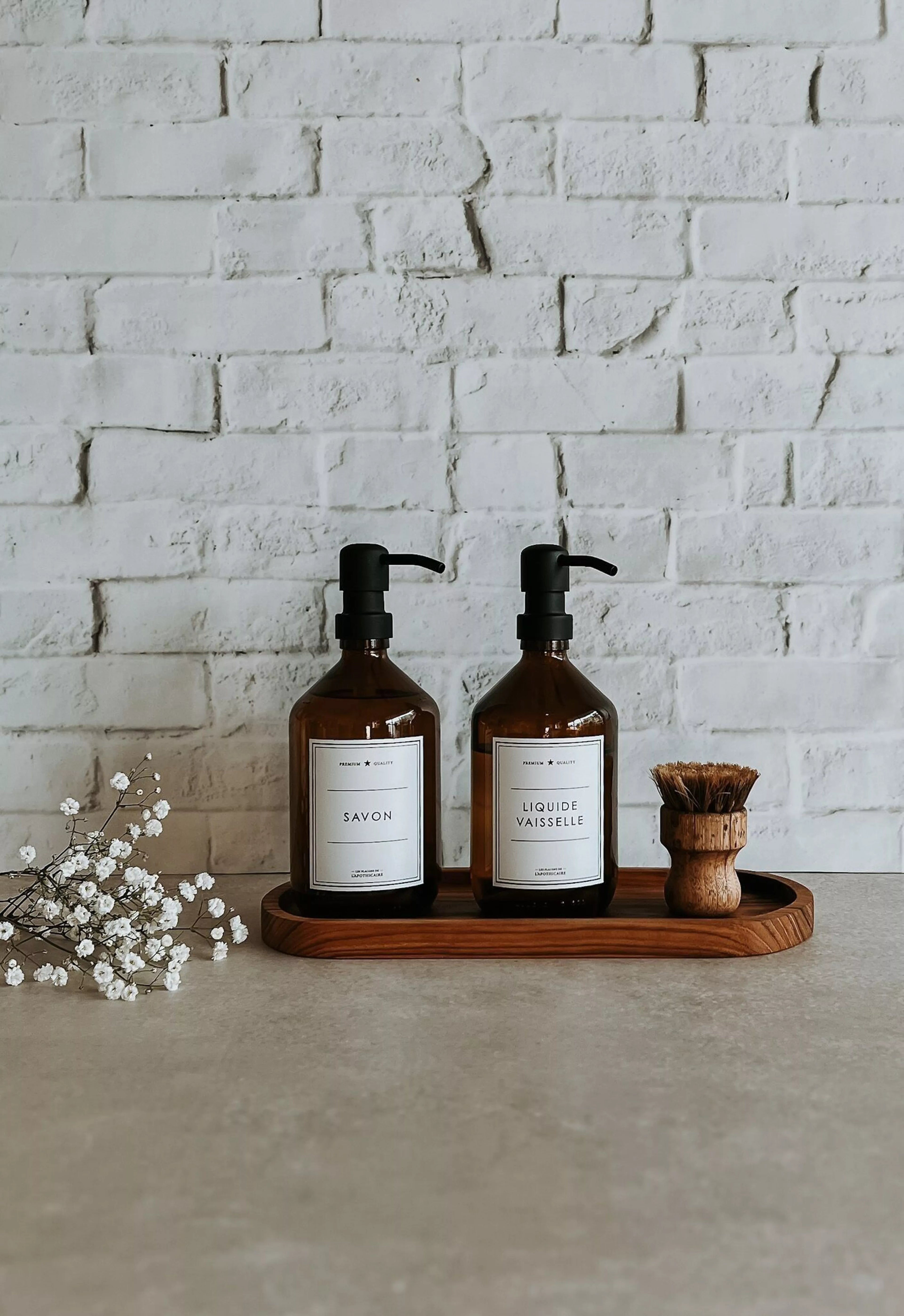 Flacon savon ambre 500ml