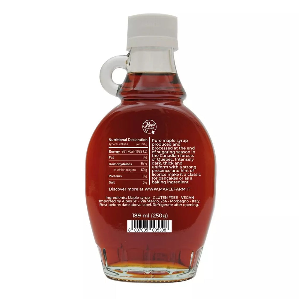 Pure maple syrup