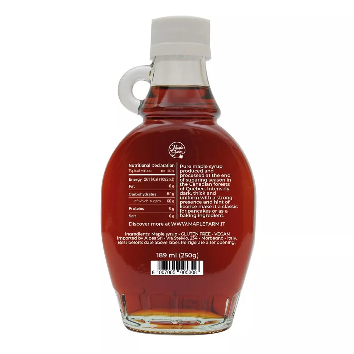 Pure maple syrup