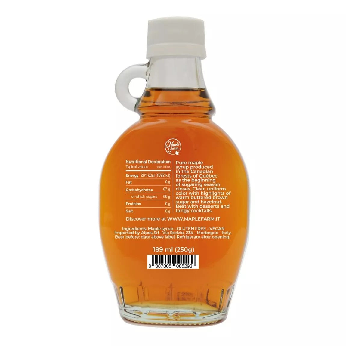 Pure maple syrup