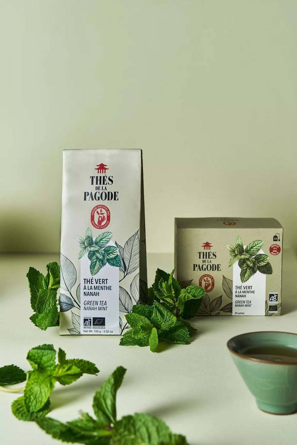 Thé vert menthe bio