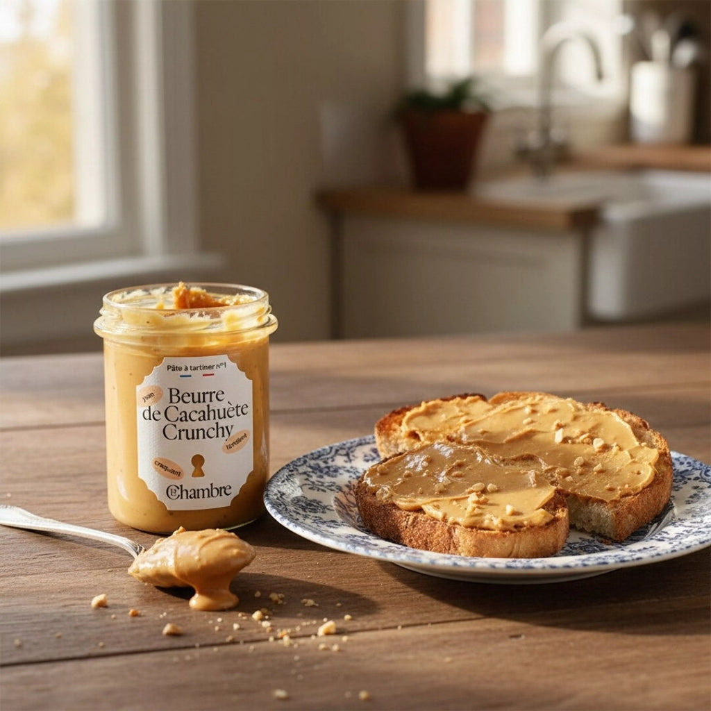 Beurre de cacahuète crunchy