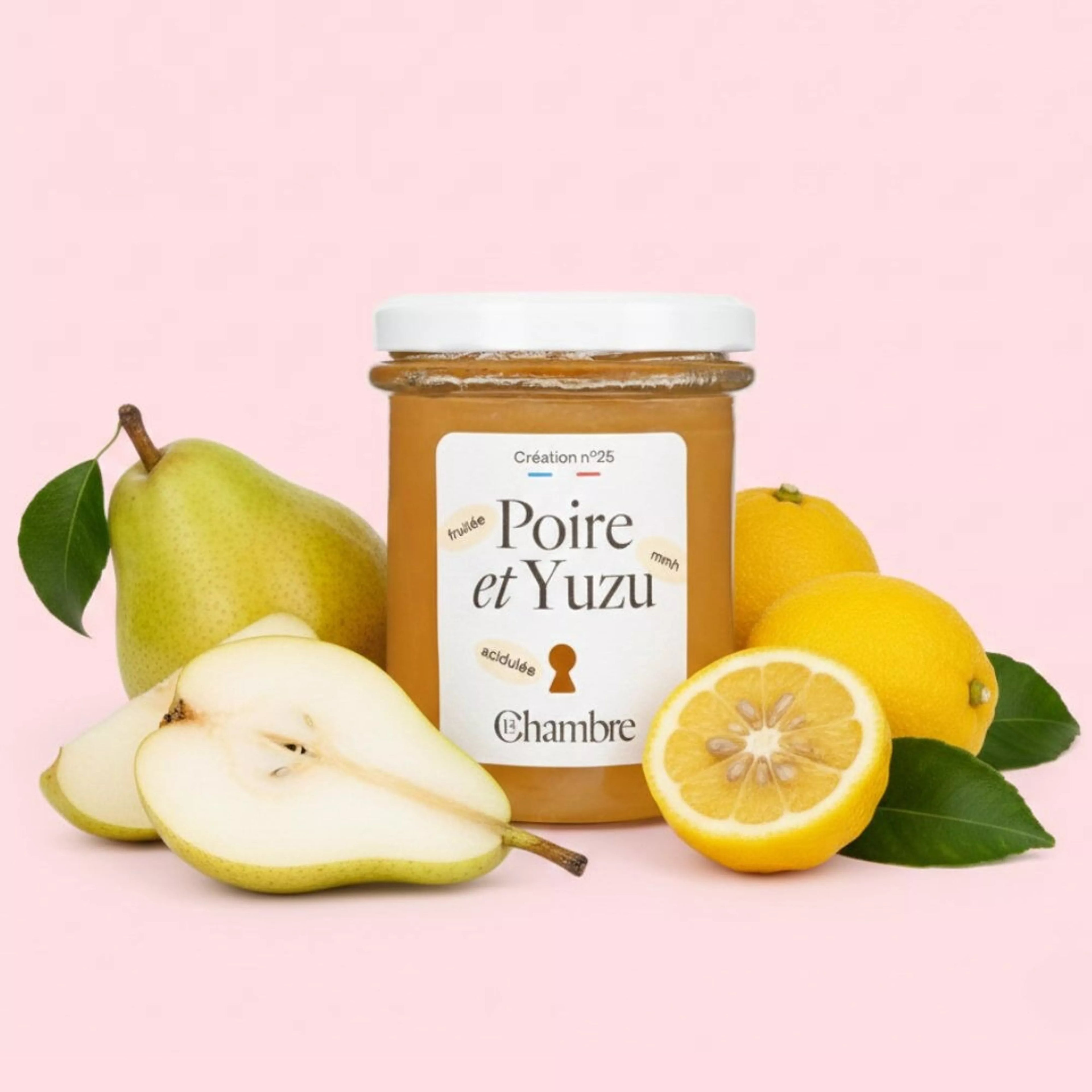 Confiture poire yuzu