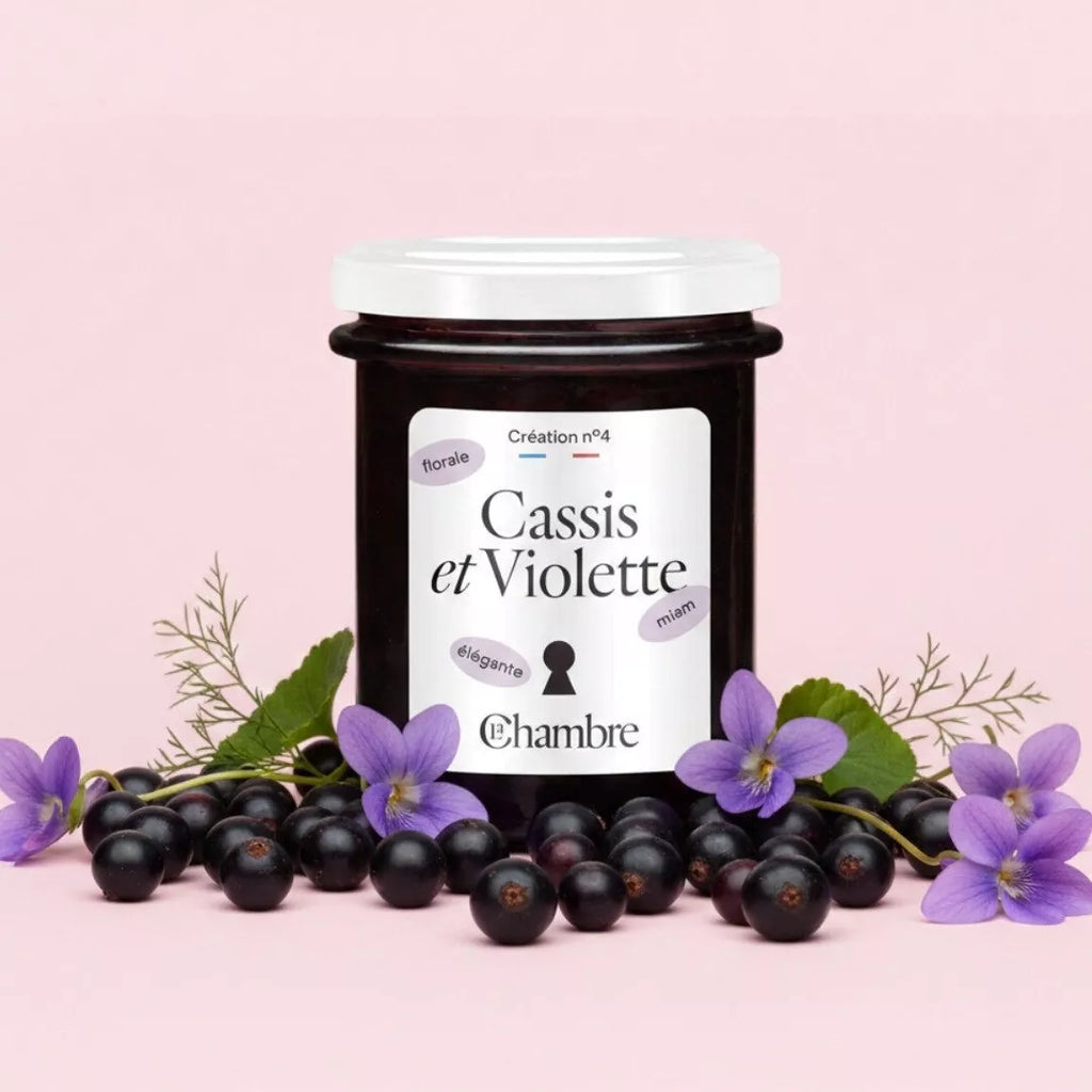 Confiture cassis violette