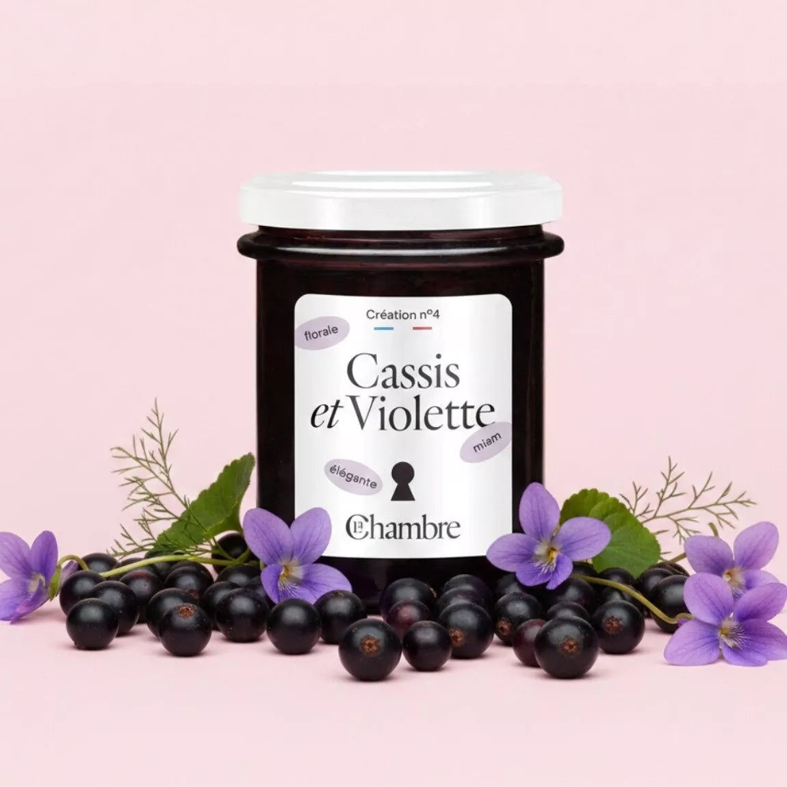Confiture cassis violette