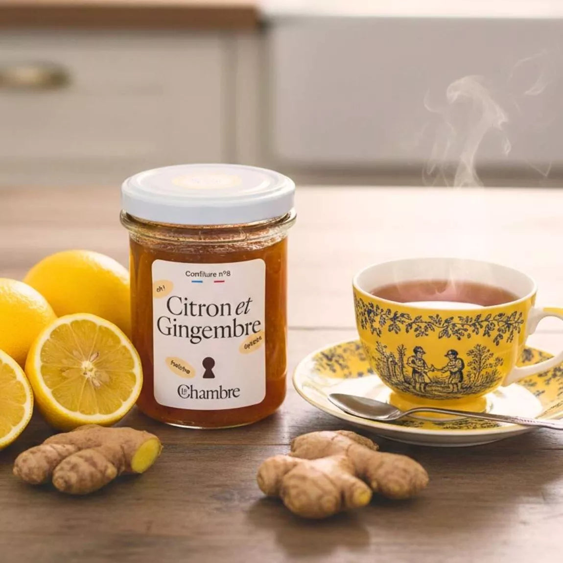 Confiture citron gingembre