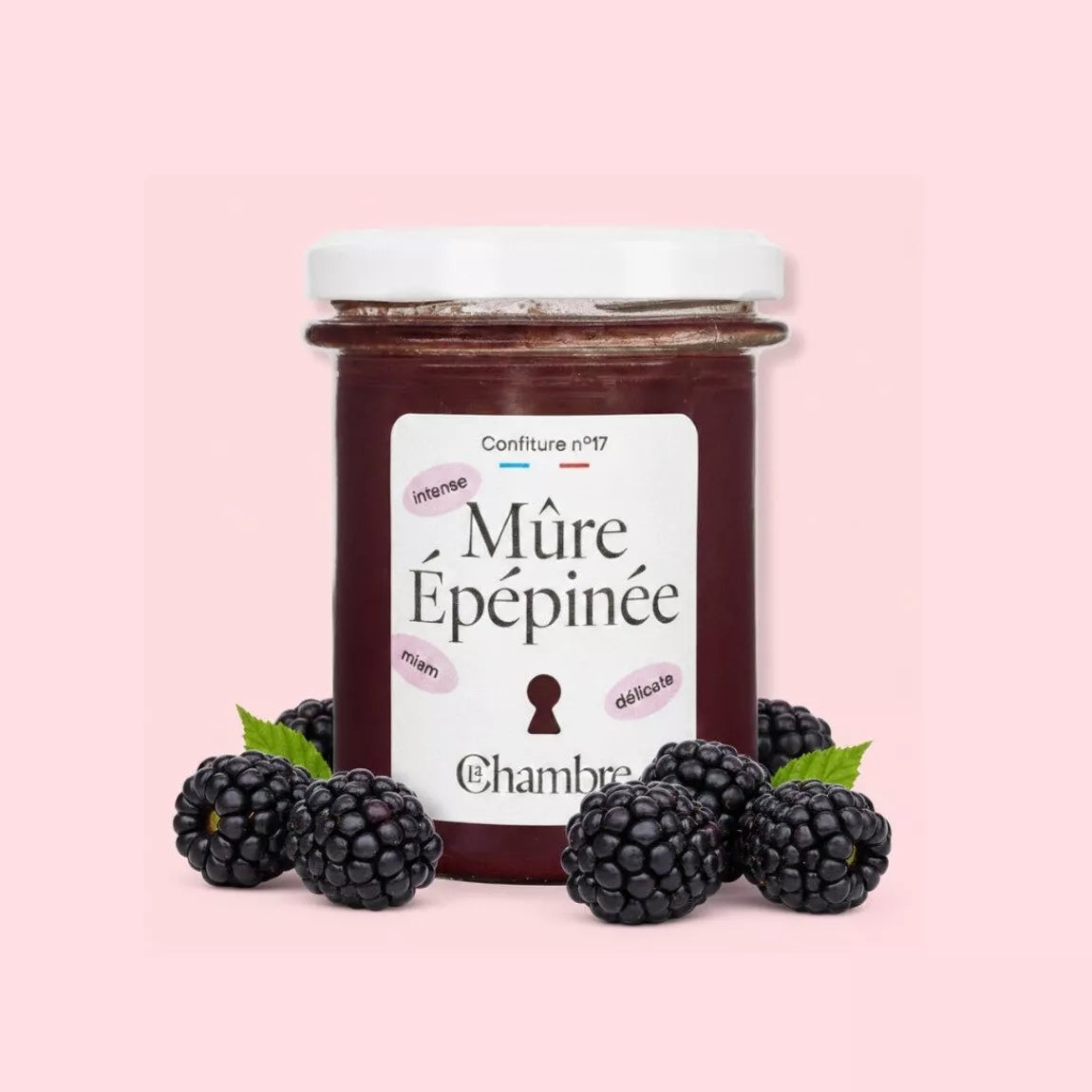 Confiture mûre épépinée