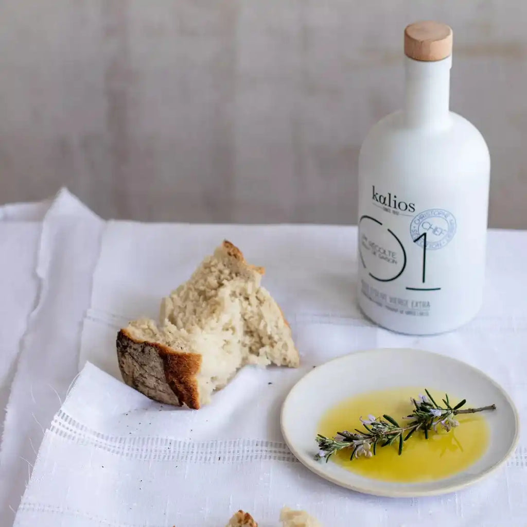 Extra virgin olive oil 01 - selection of chef Christophe Aribert 