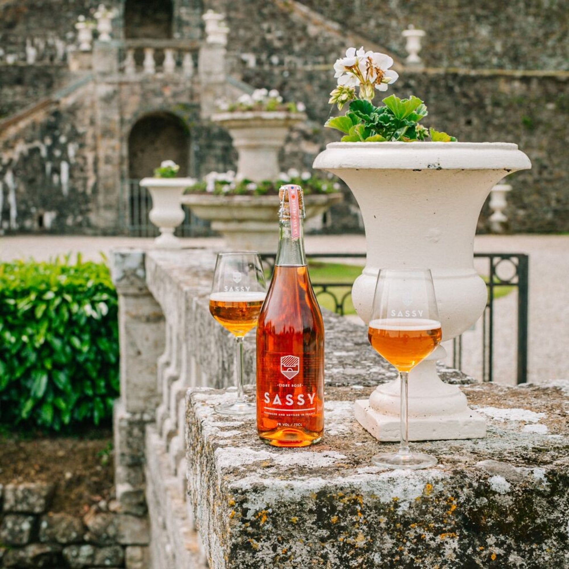 Cidre bio rosé