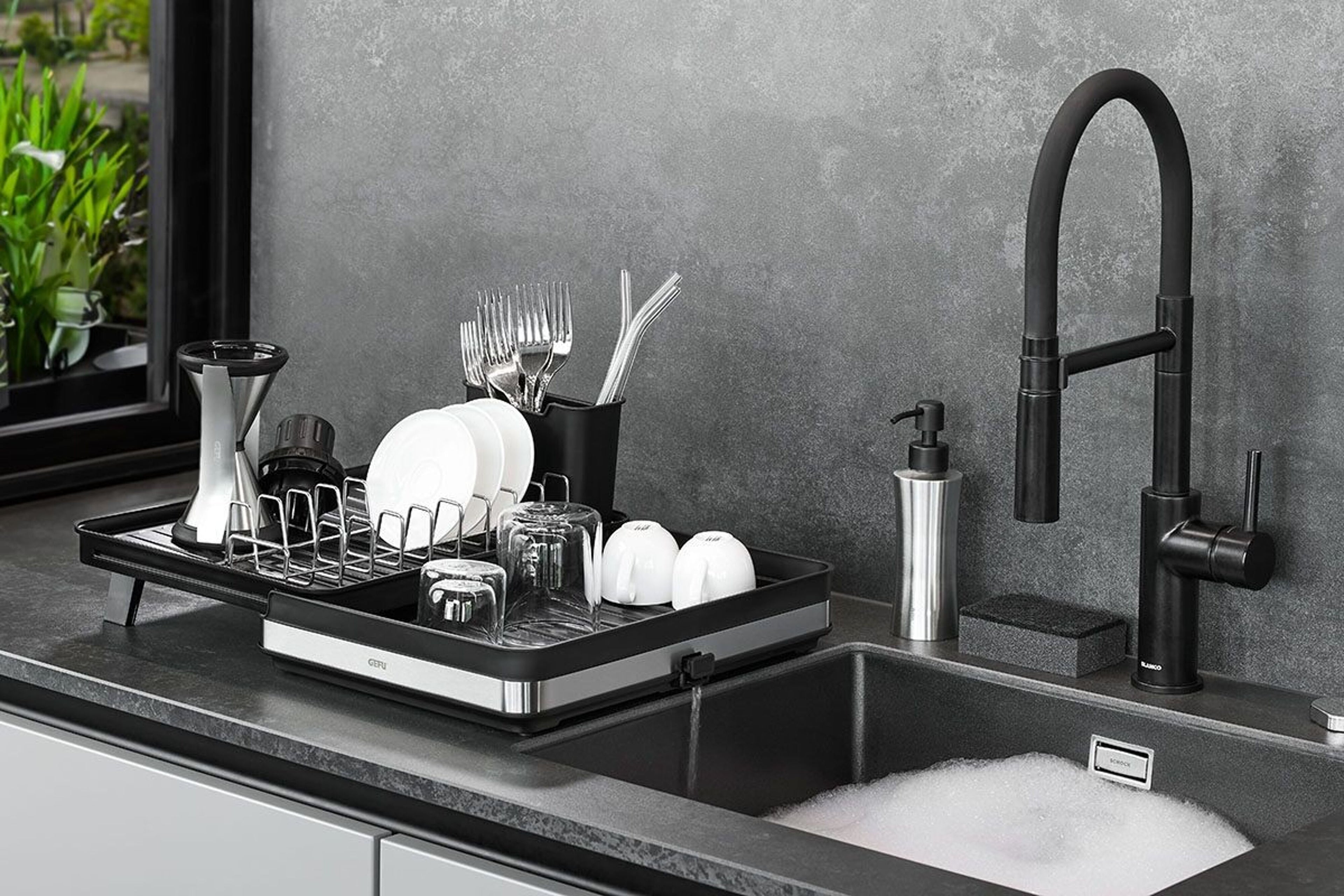 Modular dish drainer - Primeline